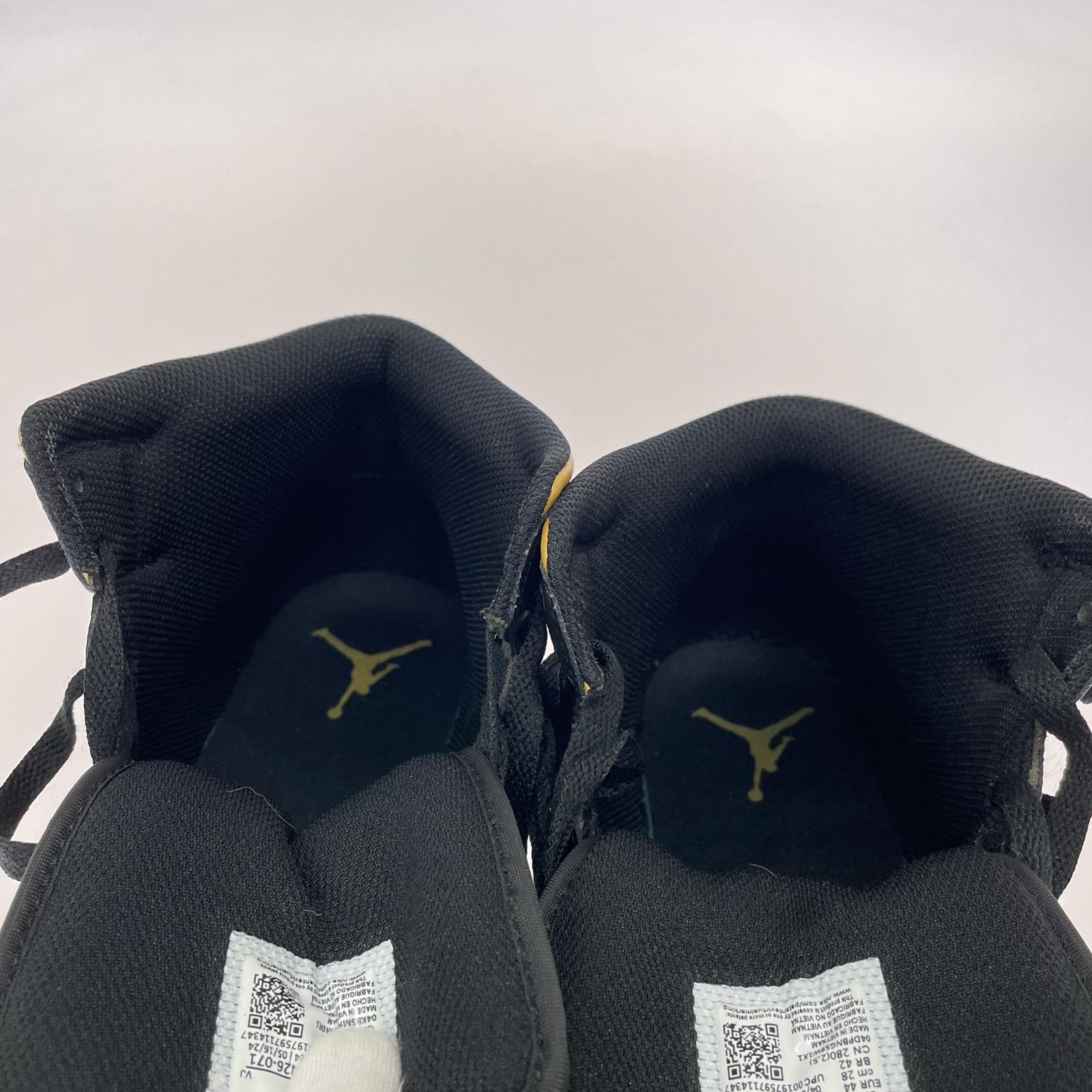 スニーカー AIR JORDAN 1 MID 28.0 28cm (US10 UK9 1/2 EU46) ブラック