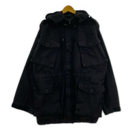ミリタリージャケット SAS SMOCK PARKA BLACK ブラック