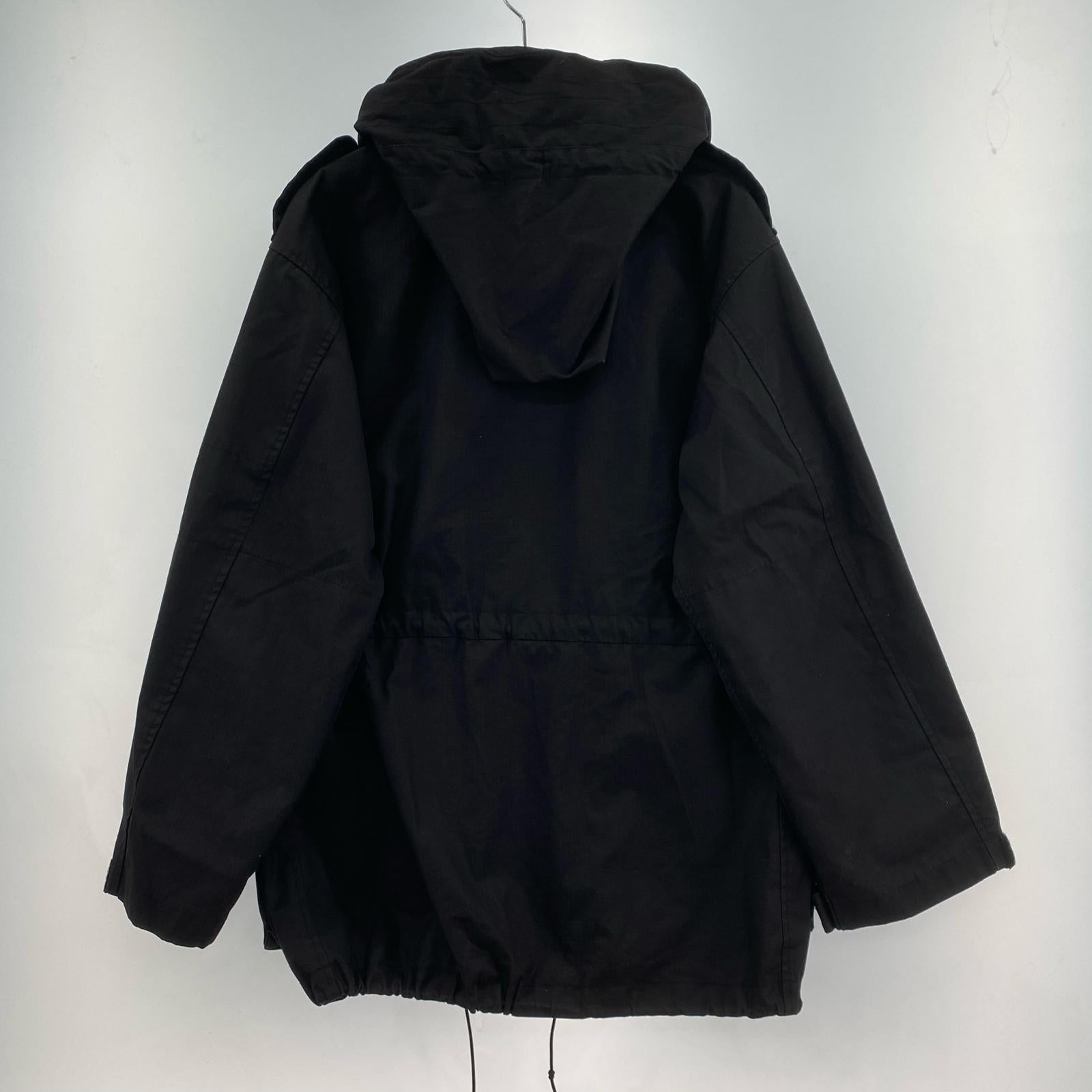 ミリタリージャケット SAS SMOCK PARKA BLACK ブラック