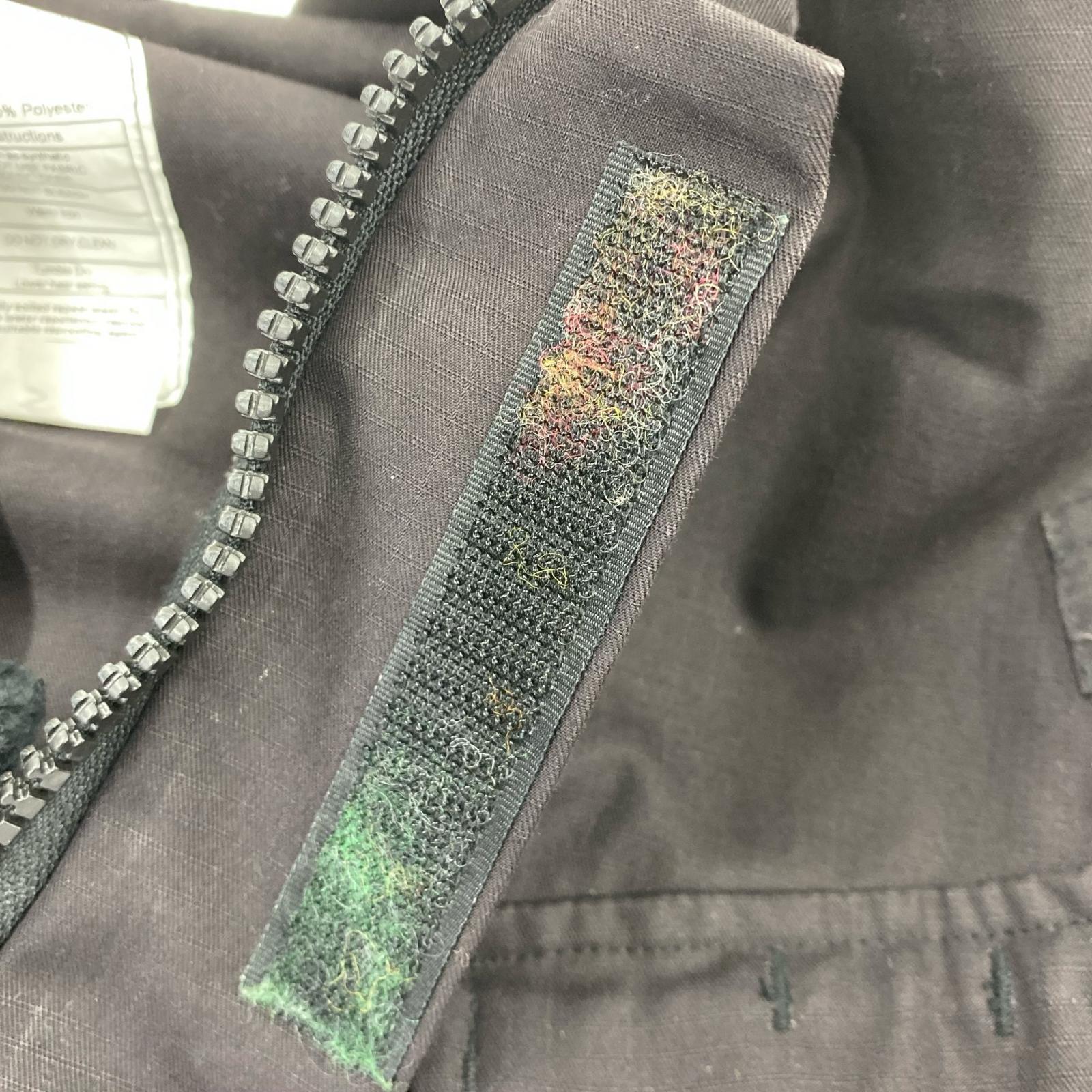 ミリタリージャケット SAS SMOCK PARKA BLACK ブラック
