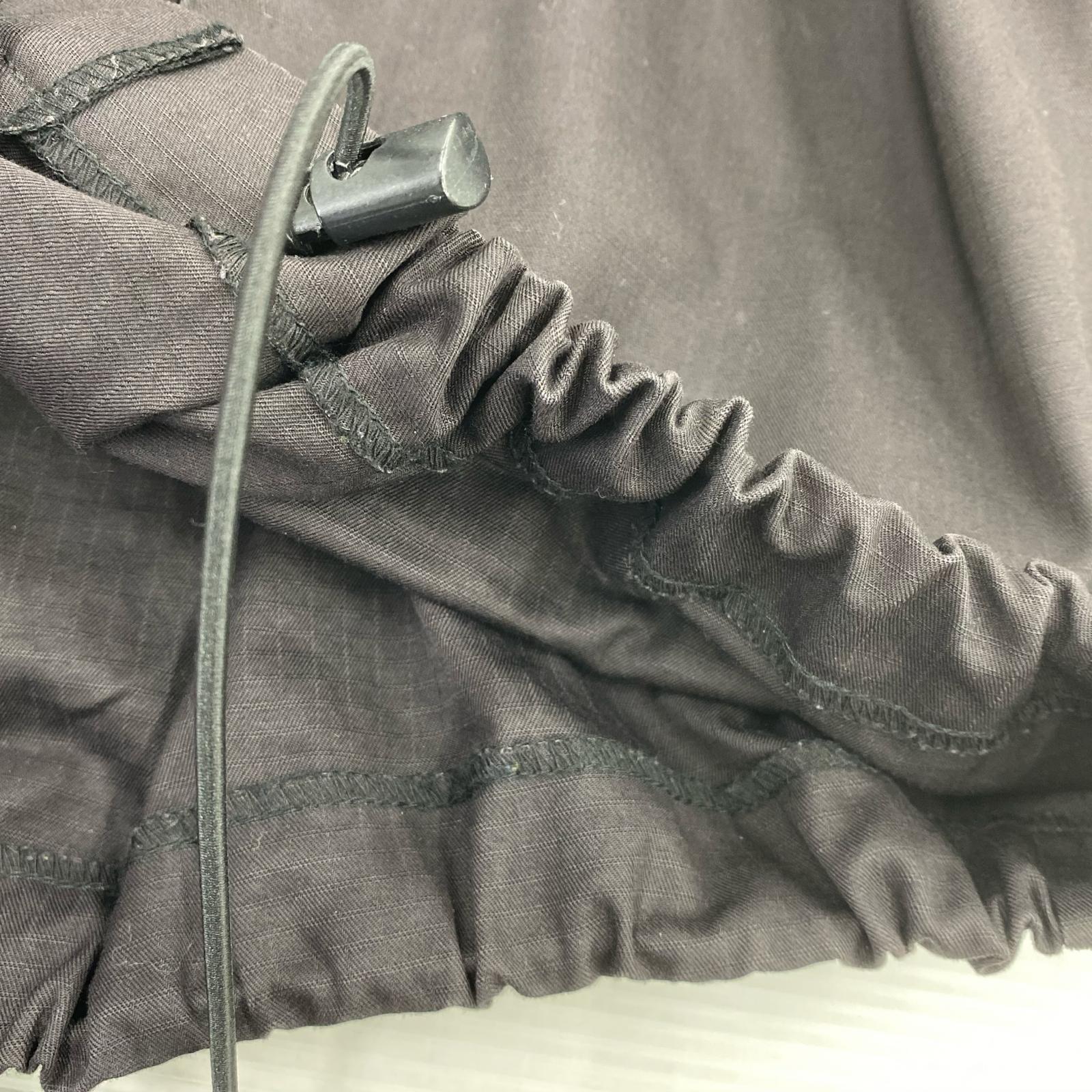 ミリタリージャケット SAS SMOCK PARKA BLACK ブラック