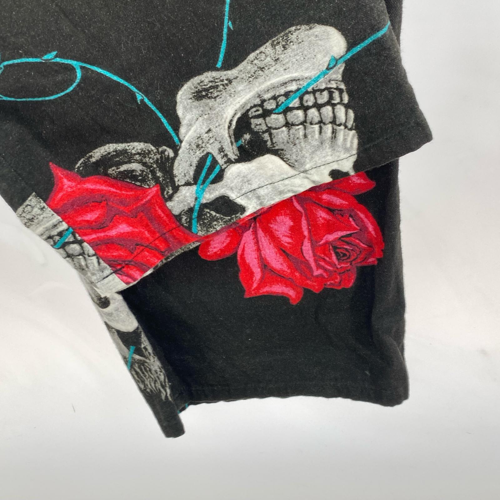 パンツ YOHJI YAMAMOTO SKULL W F L ブラック