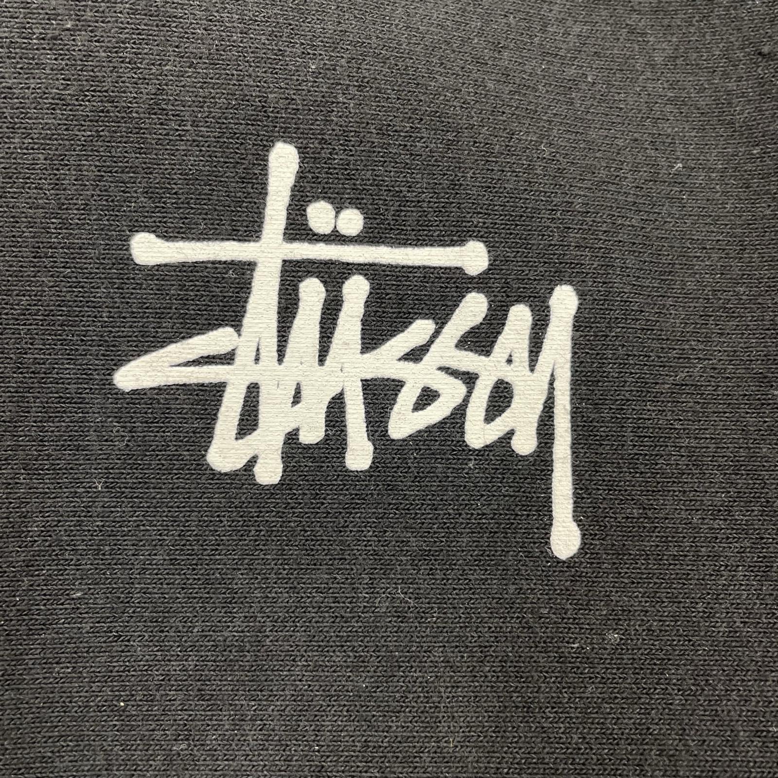 パーカー ×stussy ノースリーブパーカ WM-T909 ブラック