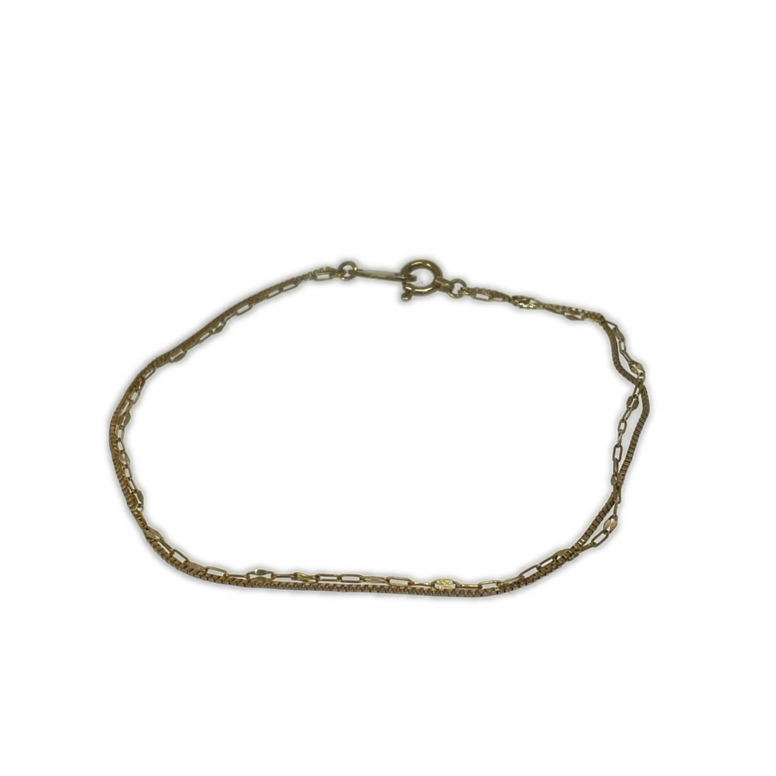 ブレスレット K10ブレス/0.80g ゴールド