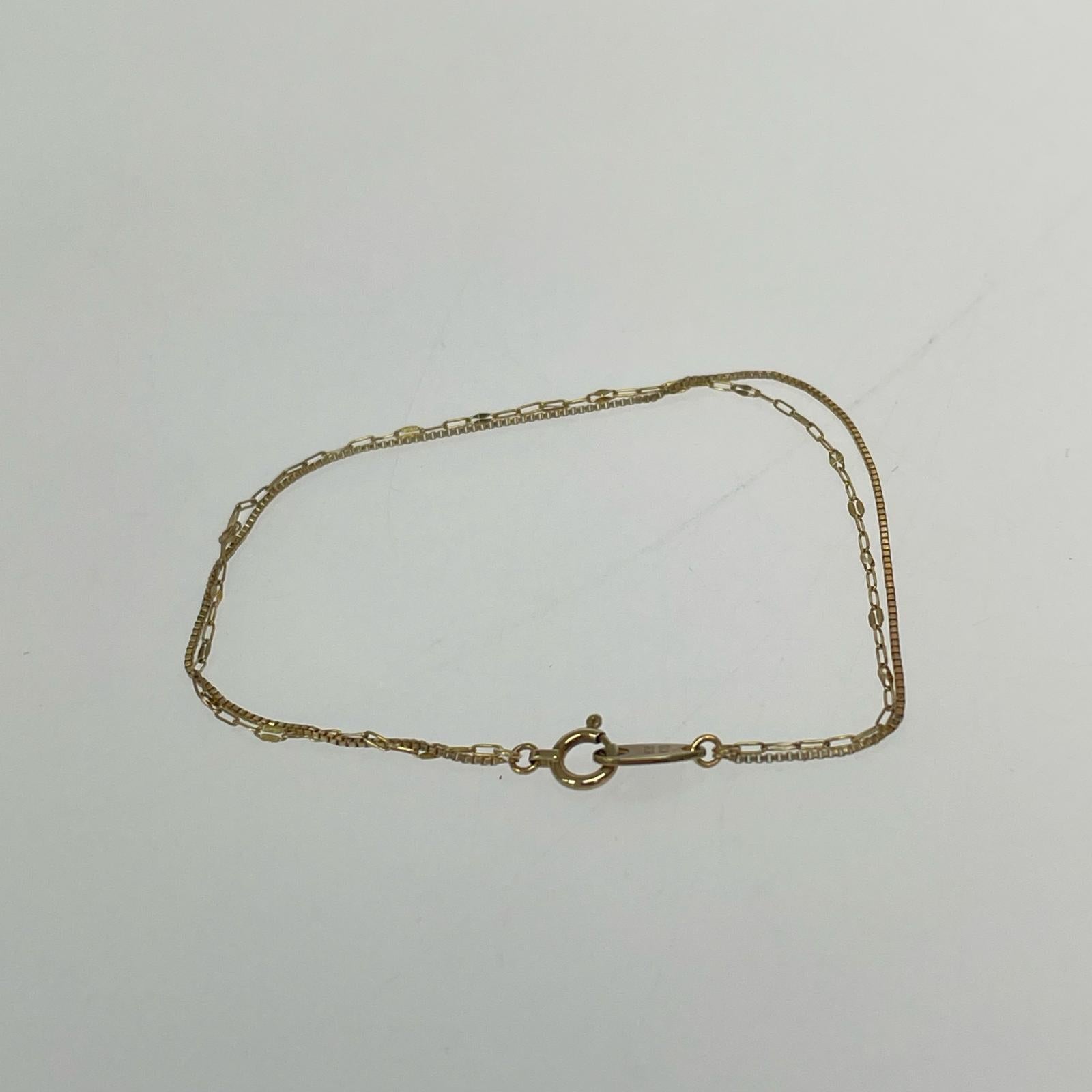 ブレスレット K10ブレス/0.80g ゴールド