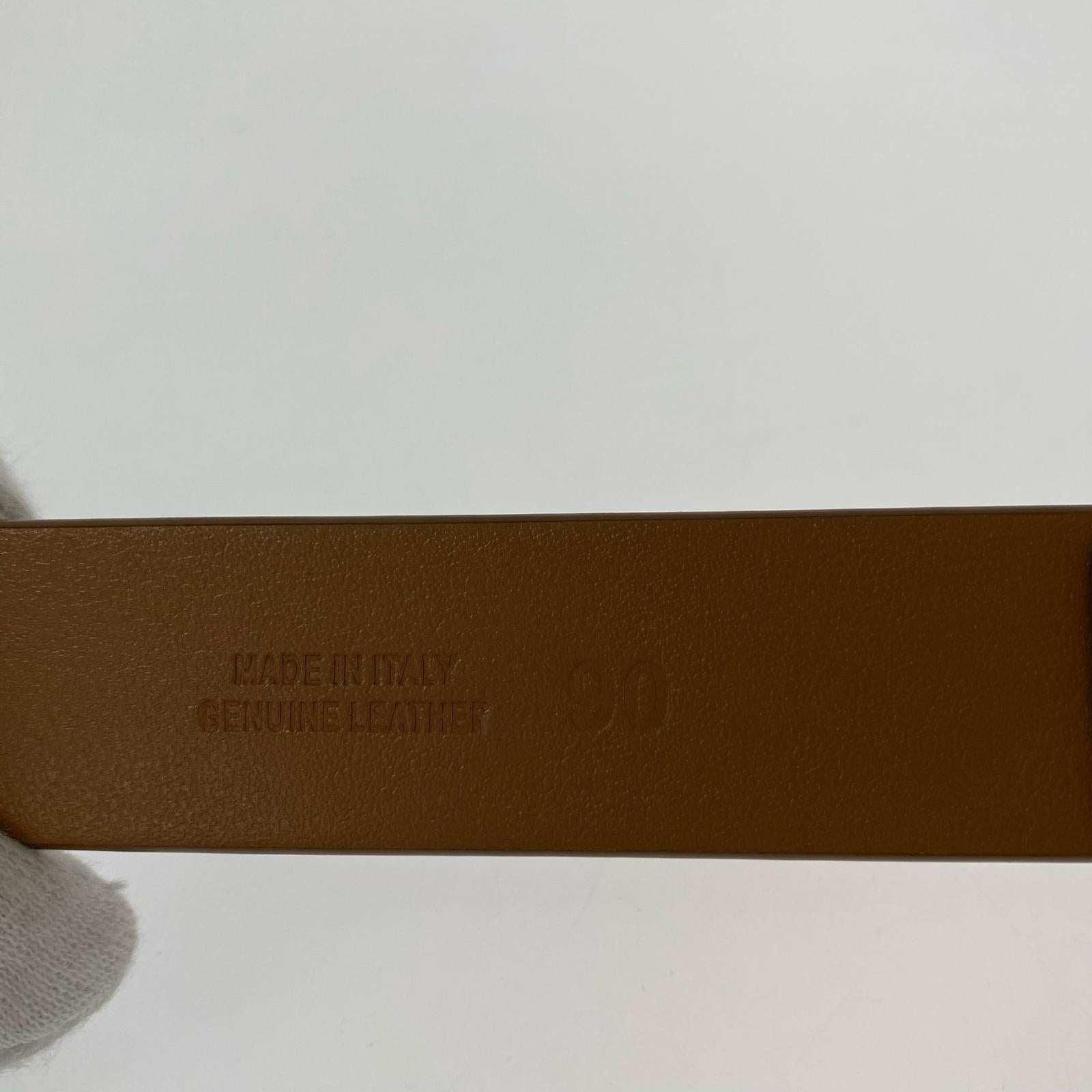 その他アクセサリー Maison Margiela レザーベルト ブラウン