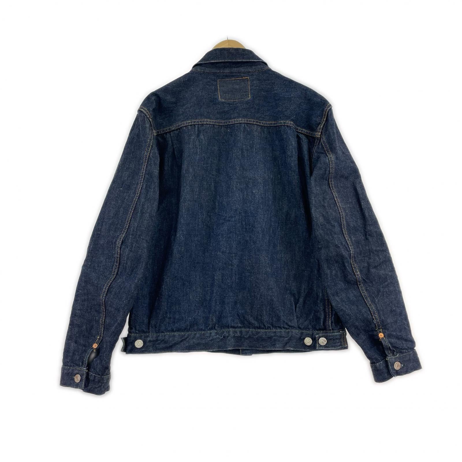 デニムジャケット TCB JEANS 2nd TYPE DENIM JACKET 44 44 ネイビー