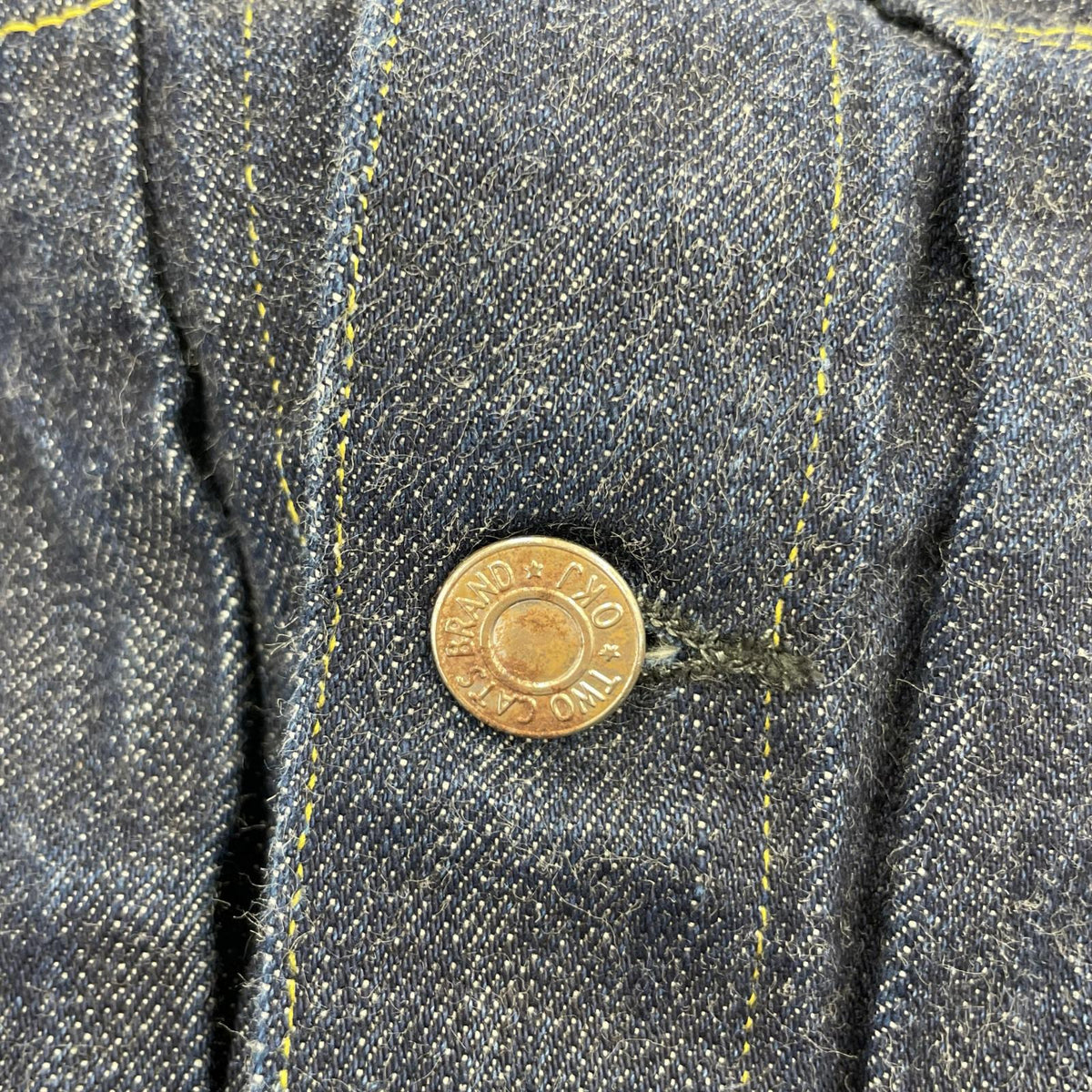 デニムジャケット TCB JEANS 2nd TYPE DENIM JACKET 44 44 ネイビー