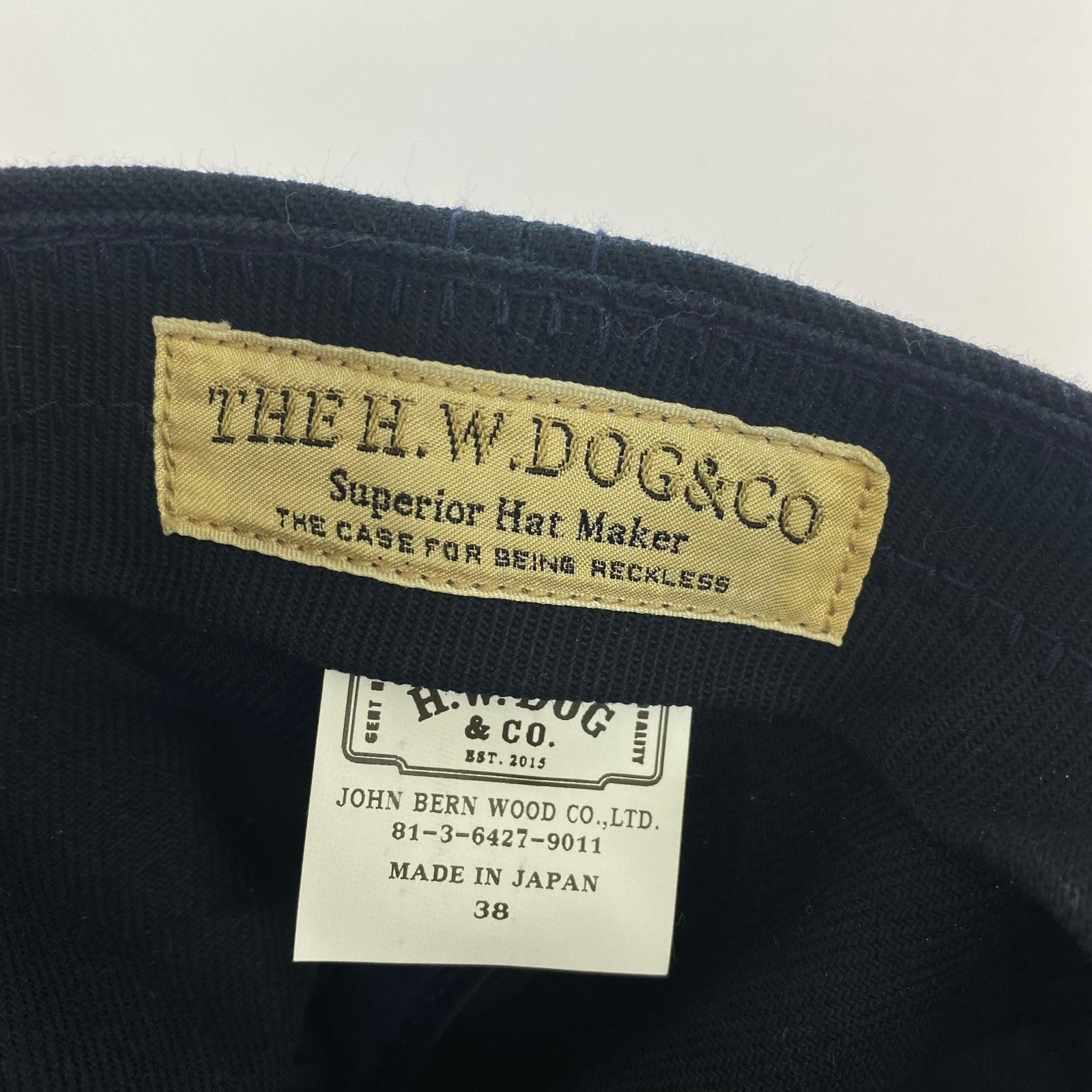 キャップ THE H.W.DOG&CO. Trucker Cap D-00004 ネイビー 紺 ネイビー