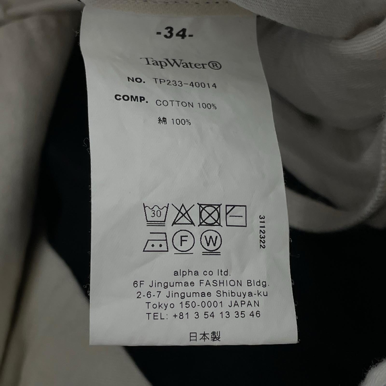 パンツ tap water ネイビー 34 ネイビー