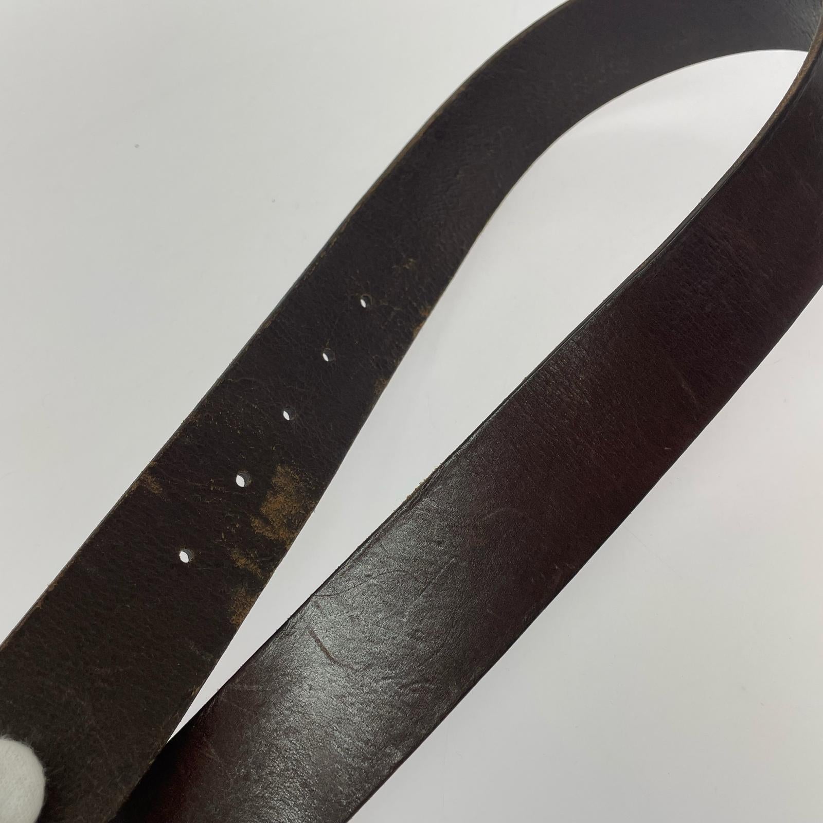 その他アクセサリー ハート レザーベルト ゴールド×ブラウン ブラウン
