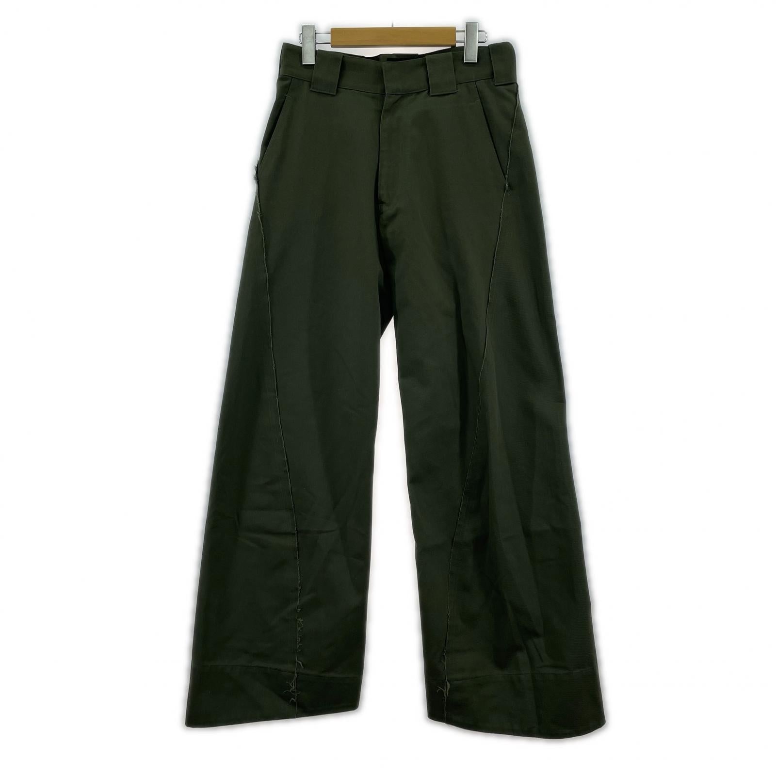 パンツ YUKI HASHIMOTO TWISTED WORK PANTS(44) 44 カーキ
