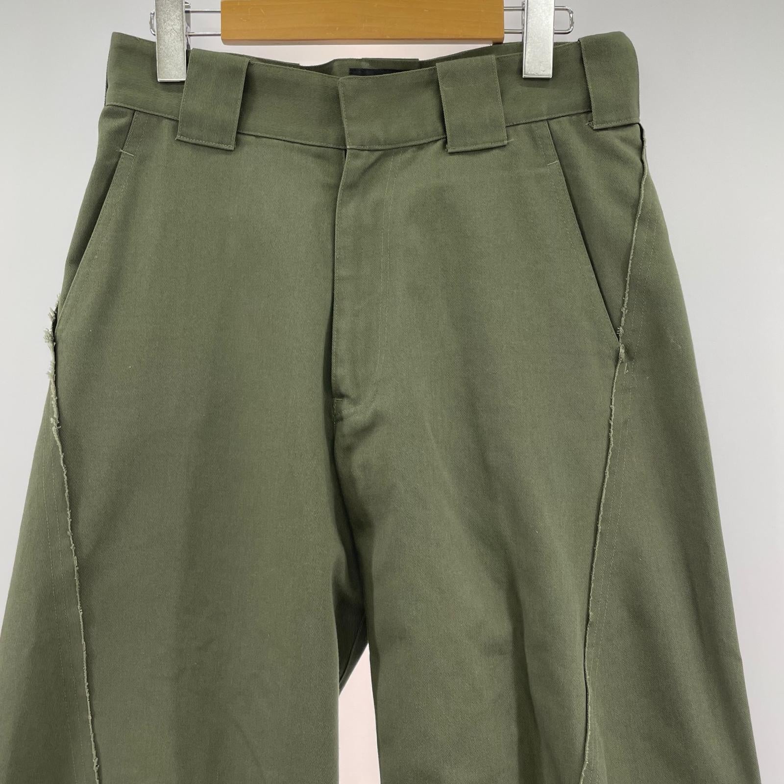 パンツ YUKI HASHIMOTO TWISTED WORK PANTS(44) 44 カーキ
