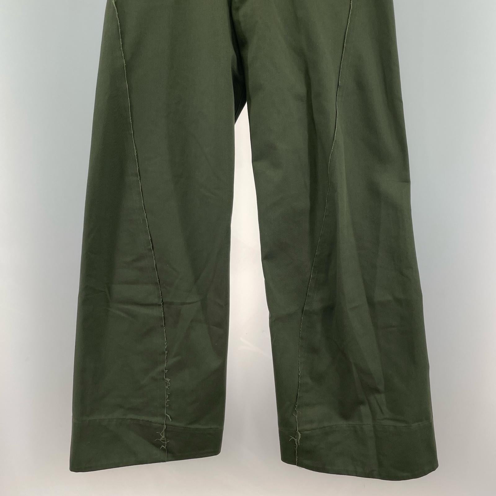 パンツ YUKI HASHIMOTO TWISTED WORK PANTS(44) 44 カーキ