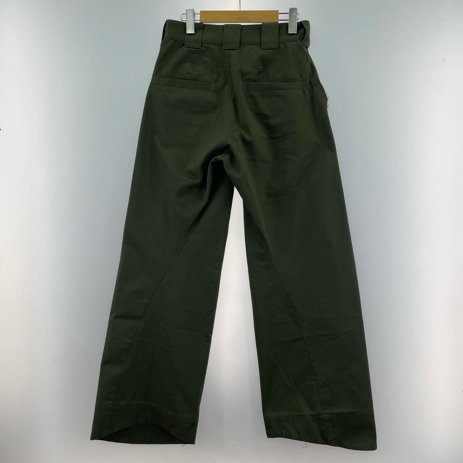 パンツ YUKI HASHIMOTO TWISTED WORK PANTS(44) 44 カーキ
