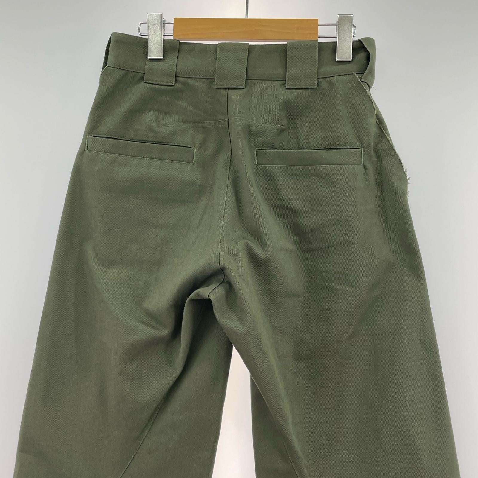 パンツ YUKI HASHIMOTO TWISTED WORK PANTS(44) 44 カーキ