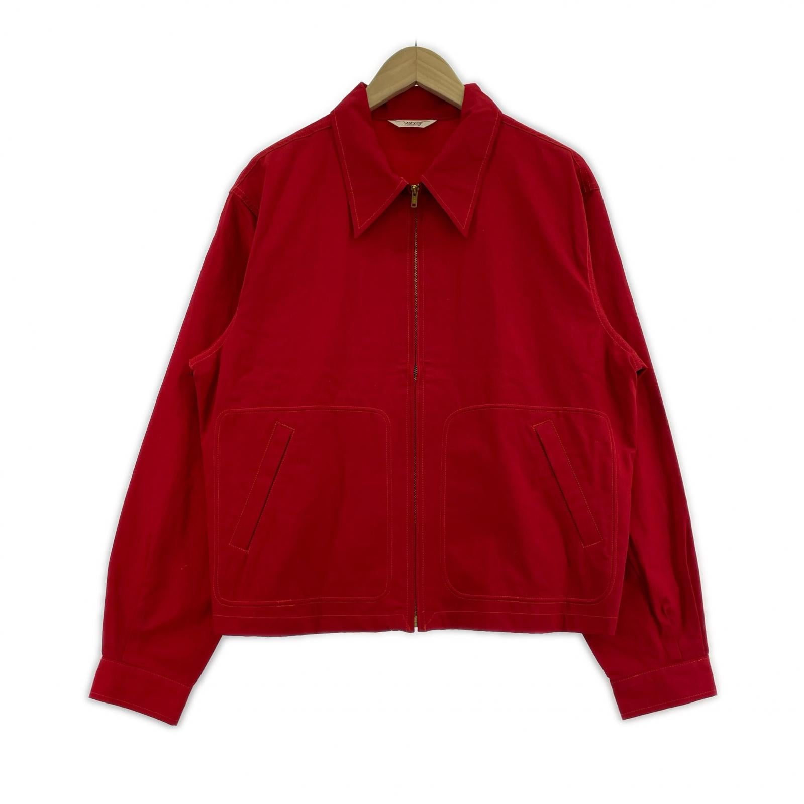 ジャケット MCCOY スイングトップ 赤(M) M レッド