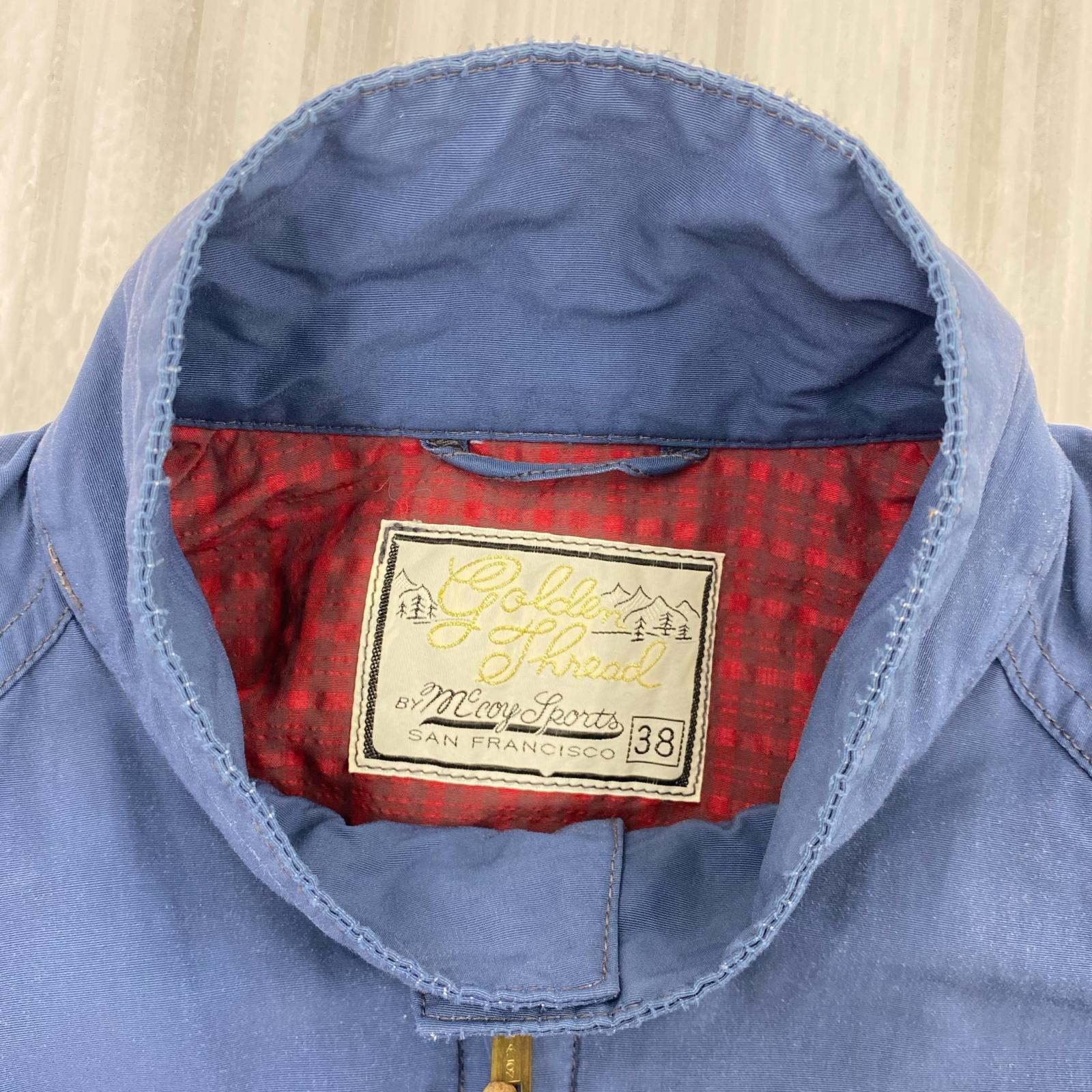 ジャケット スイングトップ 青(38) 38 ブルー