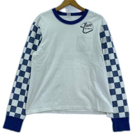 長袖Tシャツ L/Sカットソー アームフラッグ (M) M ホワイト