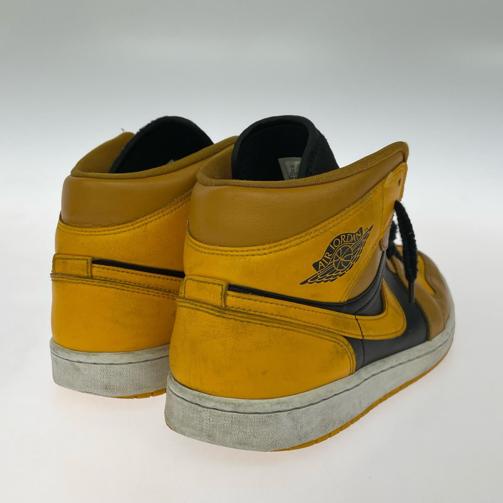 スニーカー NIKE Air Jordan 1 Mid University Gold 27.0㎝ 27cm (US9 UK8 1/2 EU44)