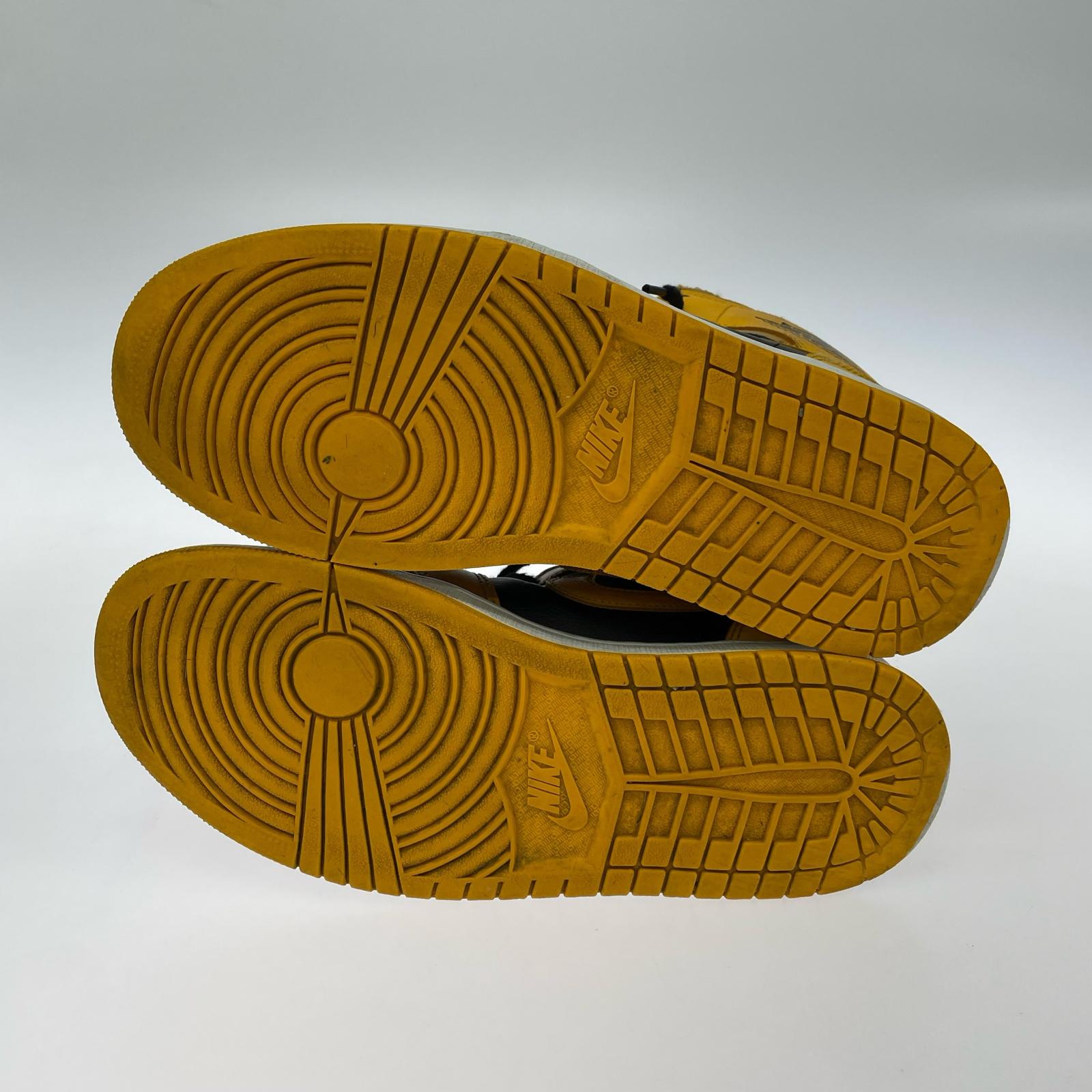 スニーカー NIKE Air Jordan 1 Mid University Gold 27.0㎝ 27cm (US9 UK8 1/2 EU44)