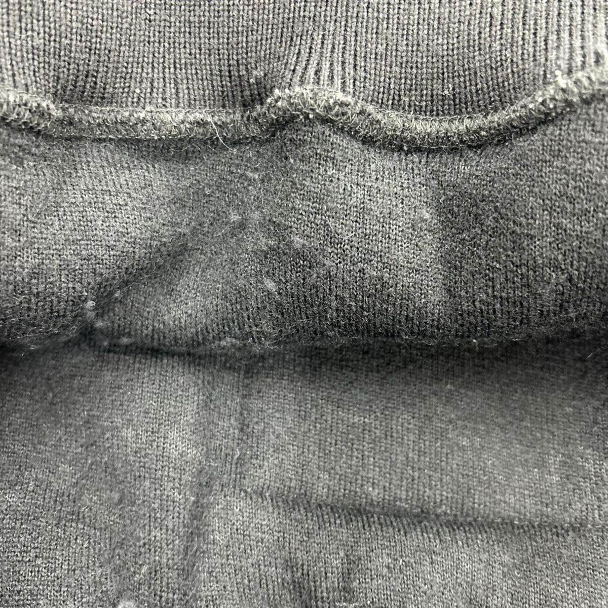 ジャケット HEAVY WOOL BOA HALF ZIP ブラック S S ブラック