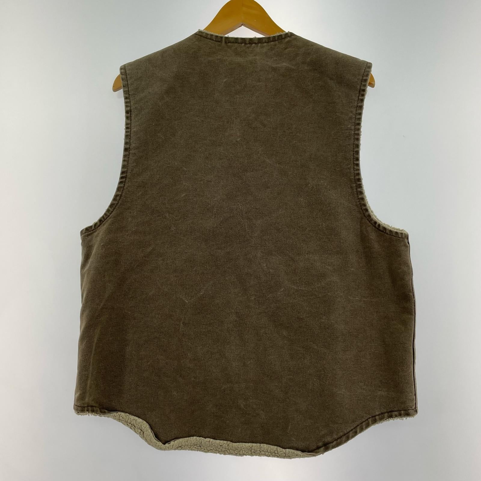 ジャケット ボアダックベスト 90s M ブラウン