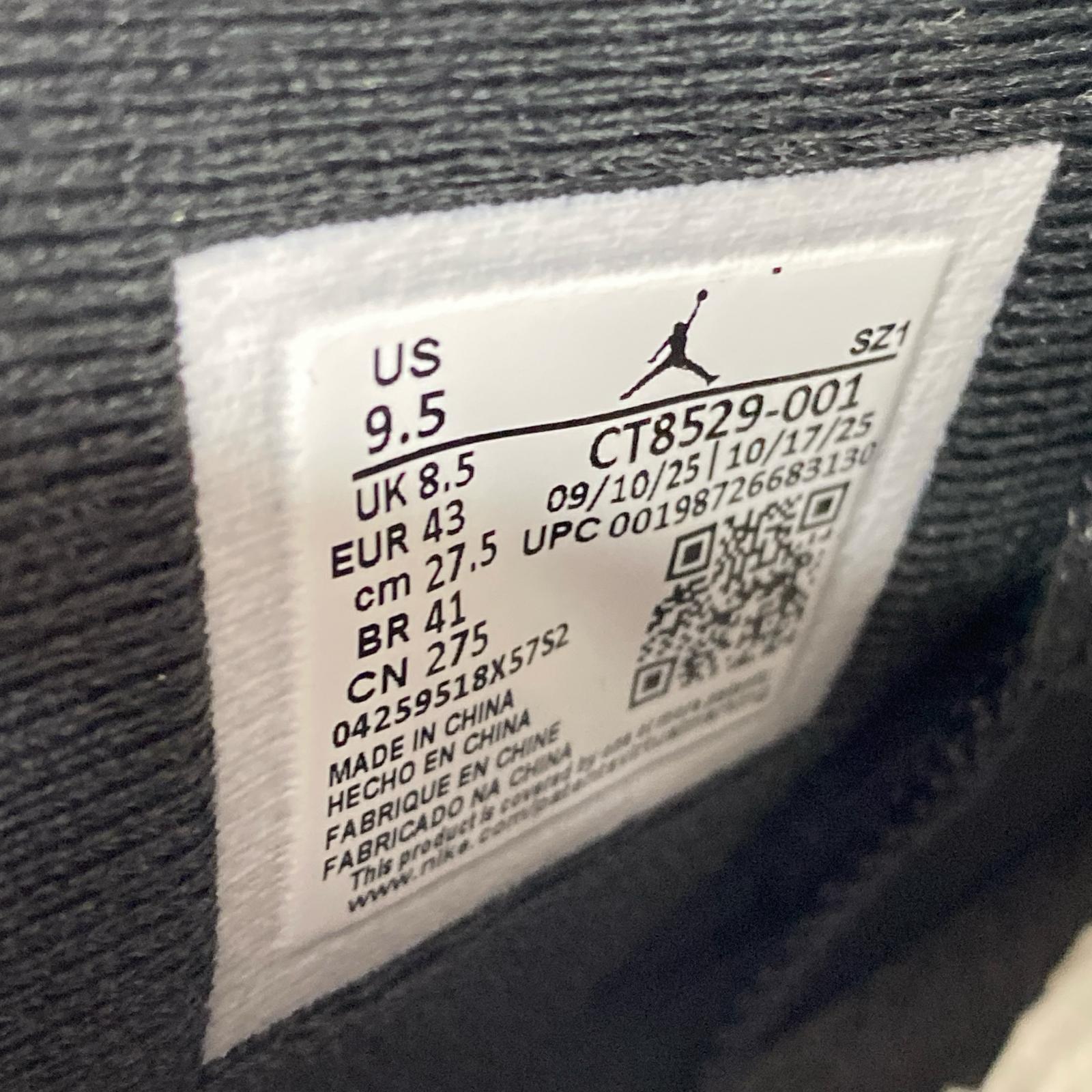 スニーカー AJ 6 Retro Infrared Salesman 27.5cm 27.5cm (US9 1/2 UK9 EU45) ブラック