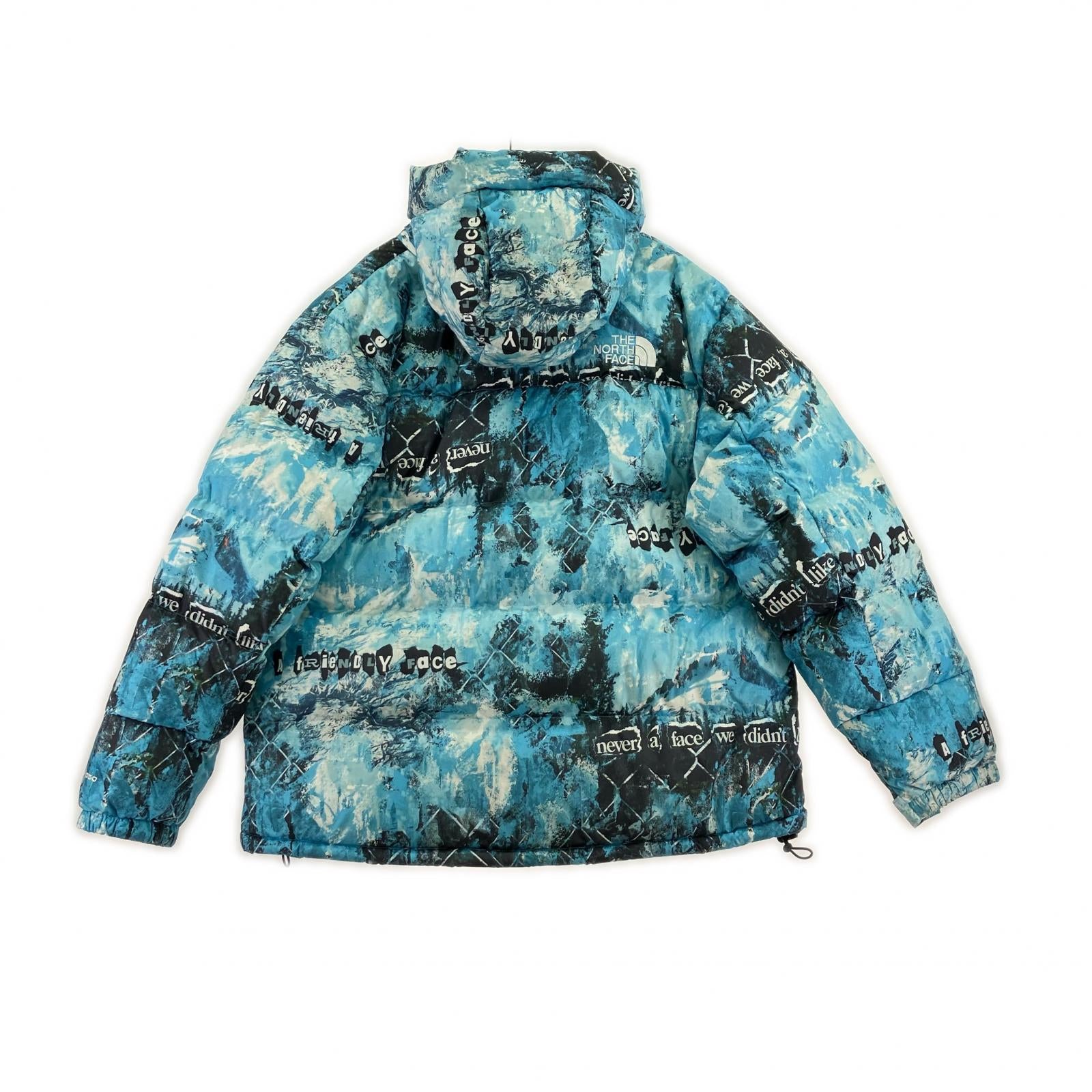 ダウンジャケット PRINT HMLYN DOWN PARKA/サイズXL ブルー