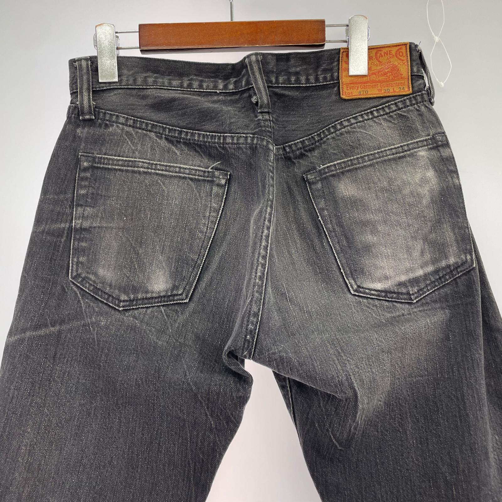 デニムパンツ デニムパンツ 470(W30L34) 30 ブラック