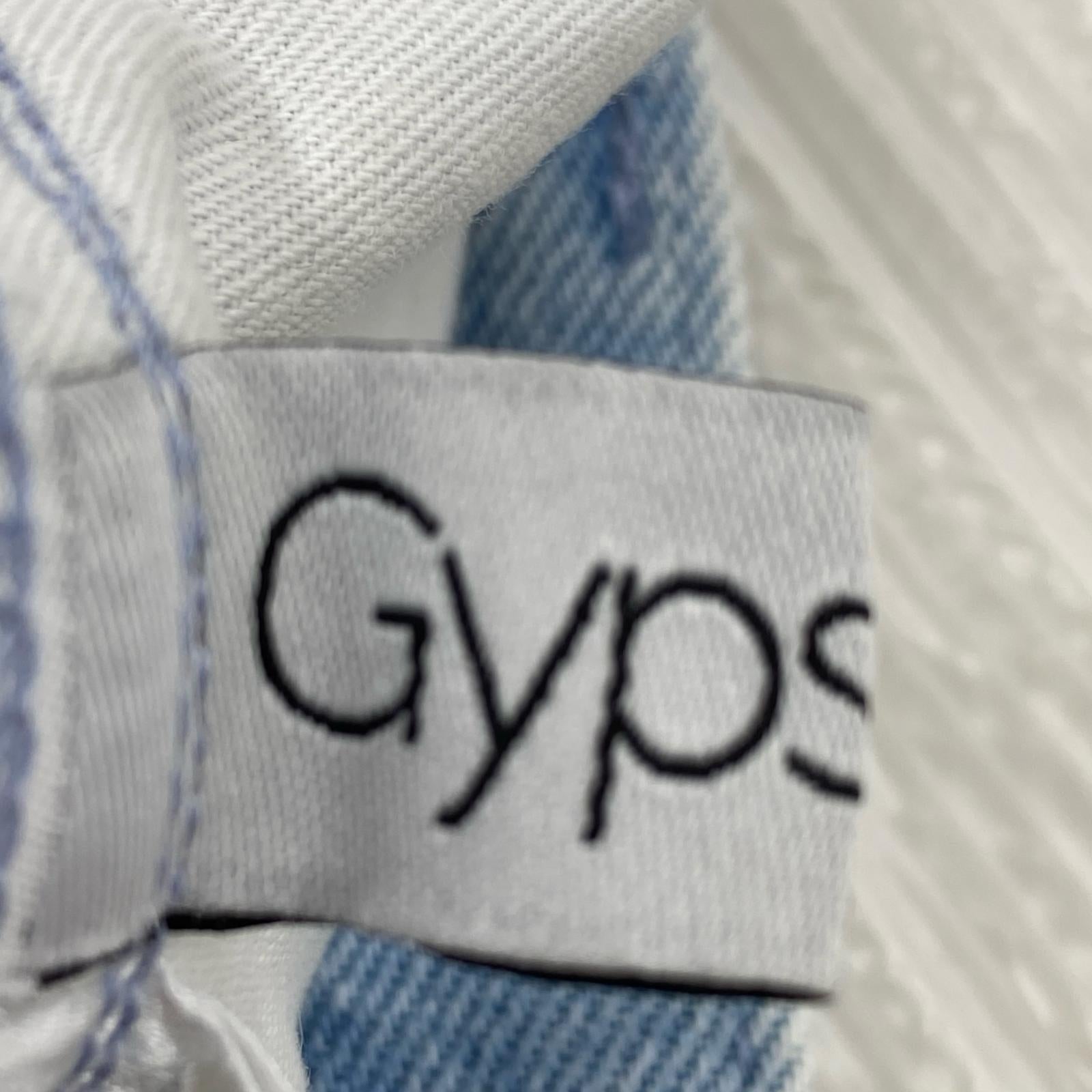 デニムパンツ GPSK-302 gypsohila シークレットデニム 36 ブルー