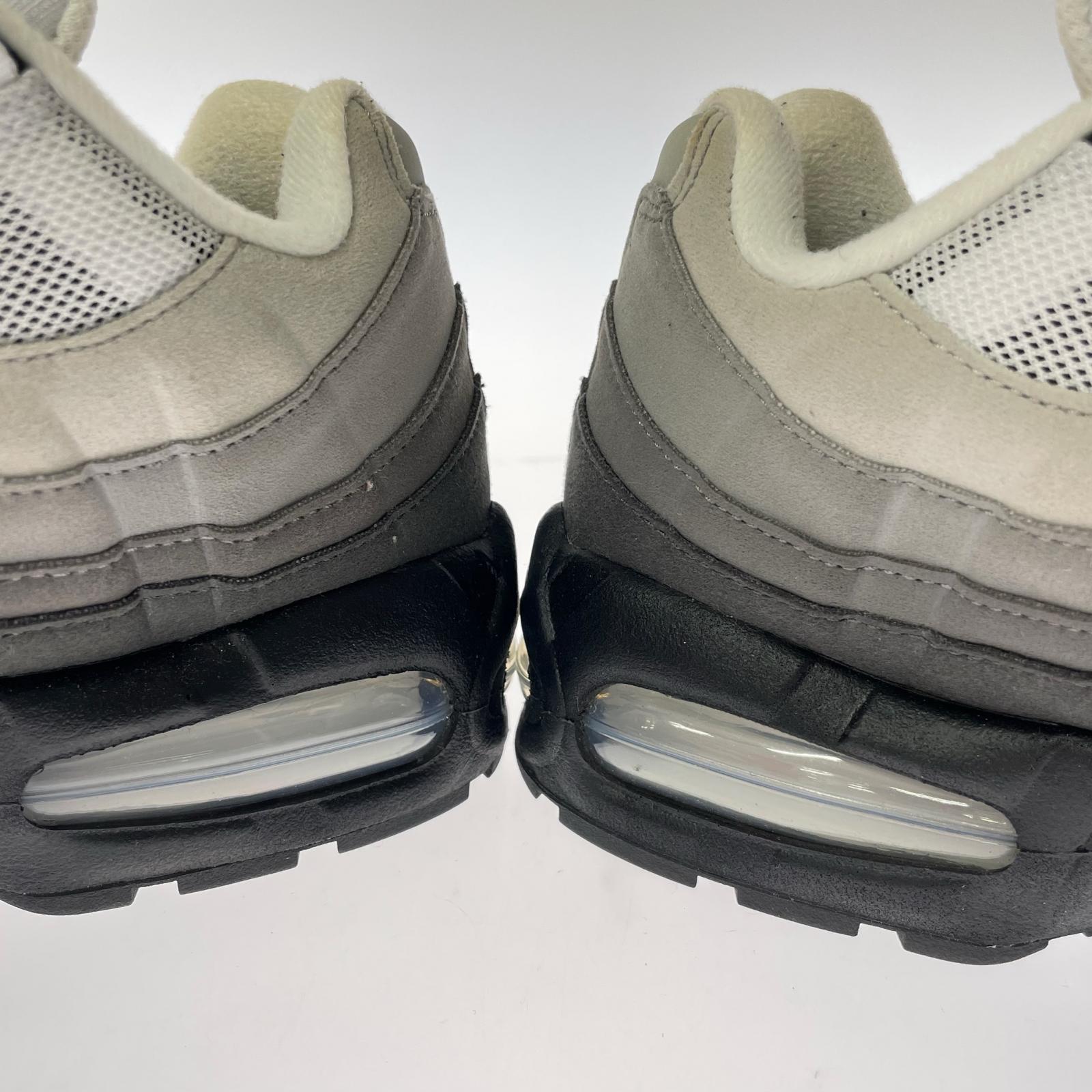 スニーカー AIR MAX 95 BIG BUBBLE Granite 27.0cm 黒 白 27cm (US9 UK8 1/2 EU44)