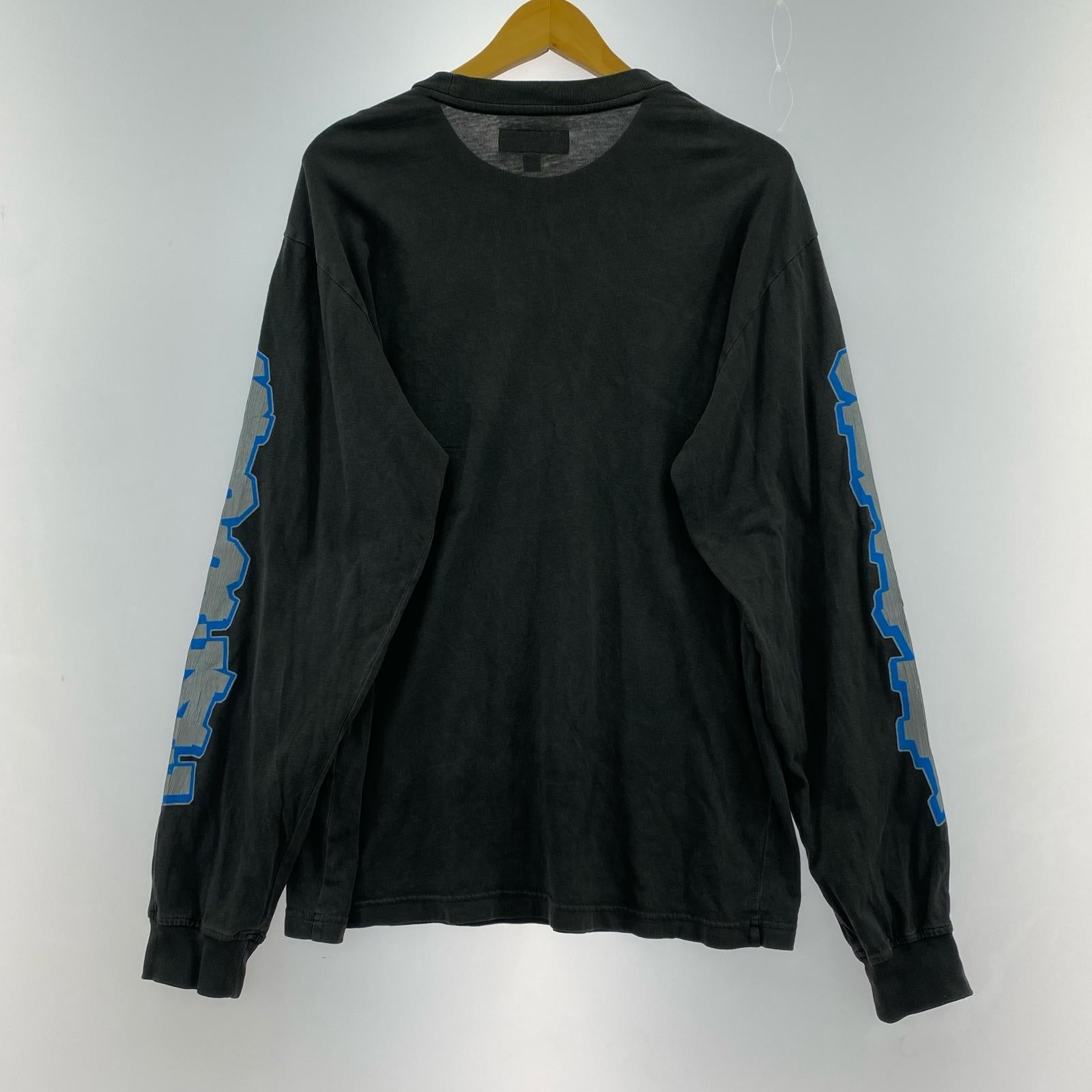 長袖Tシャツ 2026SS Cracked Sleeve L/S Top Tee S S ブラック