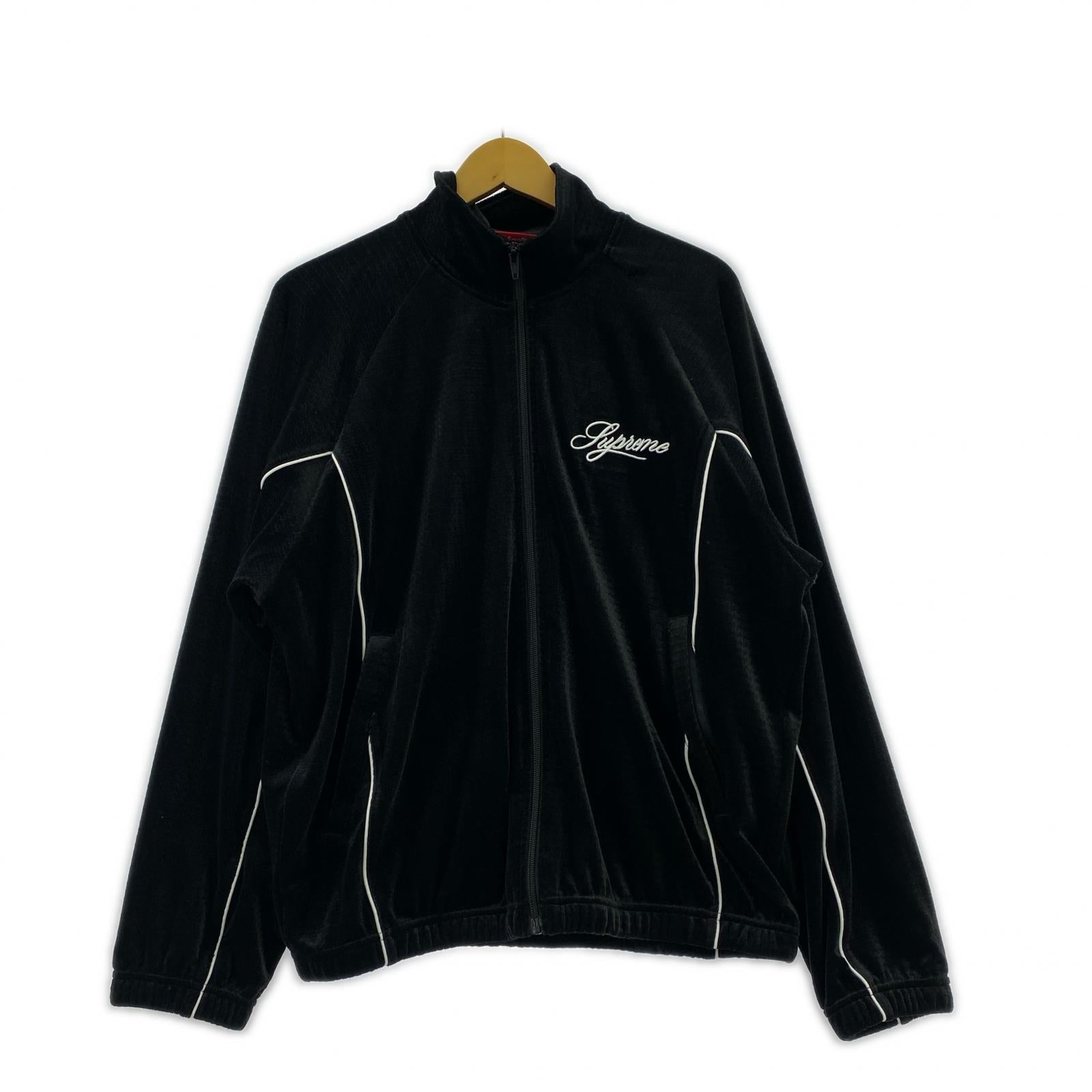 ジャケット VELOUR MESH JACKET BLACK SIZE:S S ブラック
