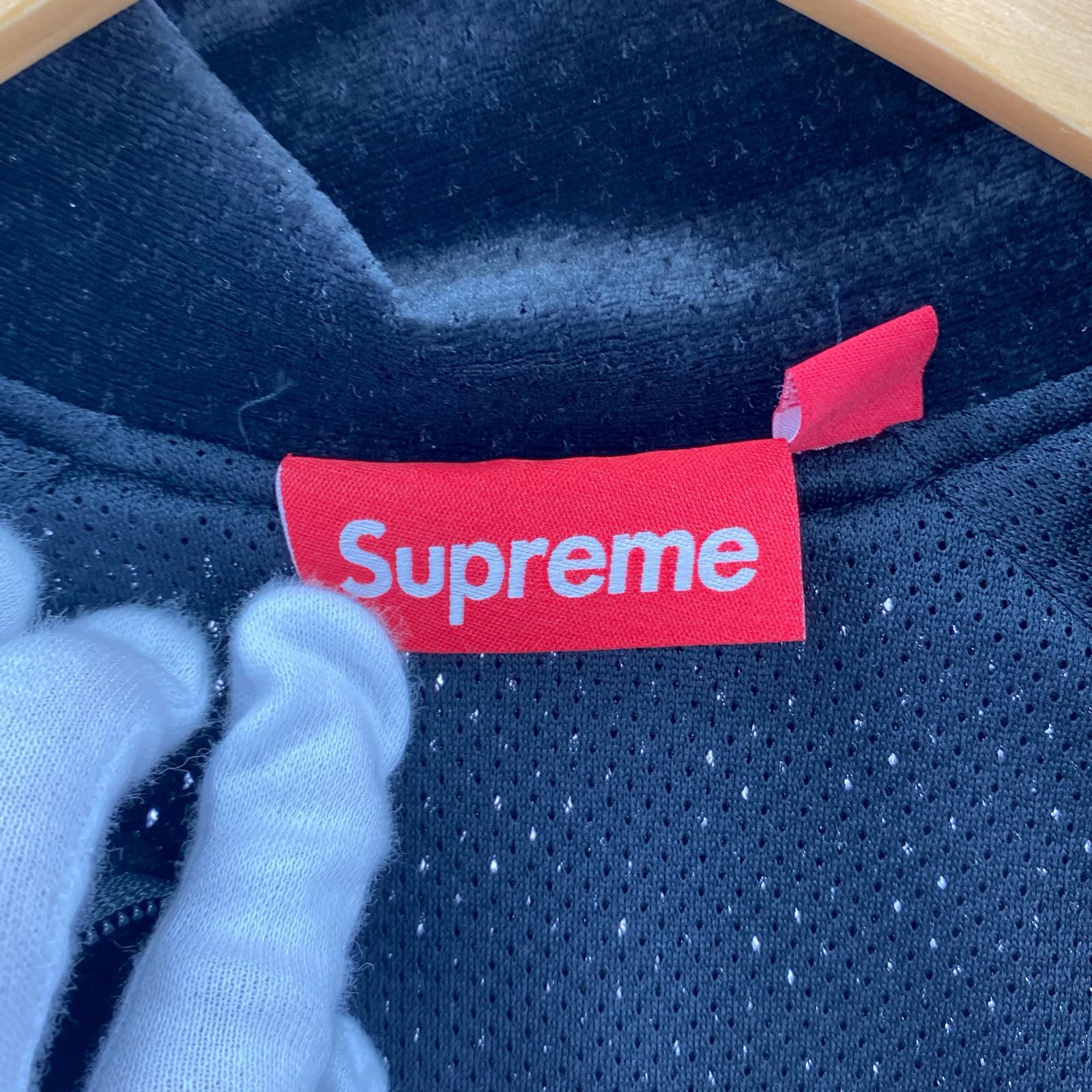 ジャケット VELOUR MESH JACKET BLACK SIZE:S S ブラック