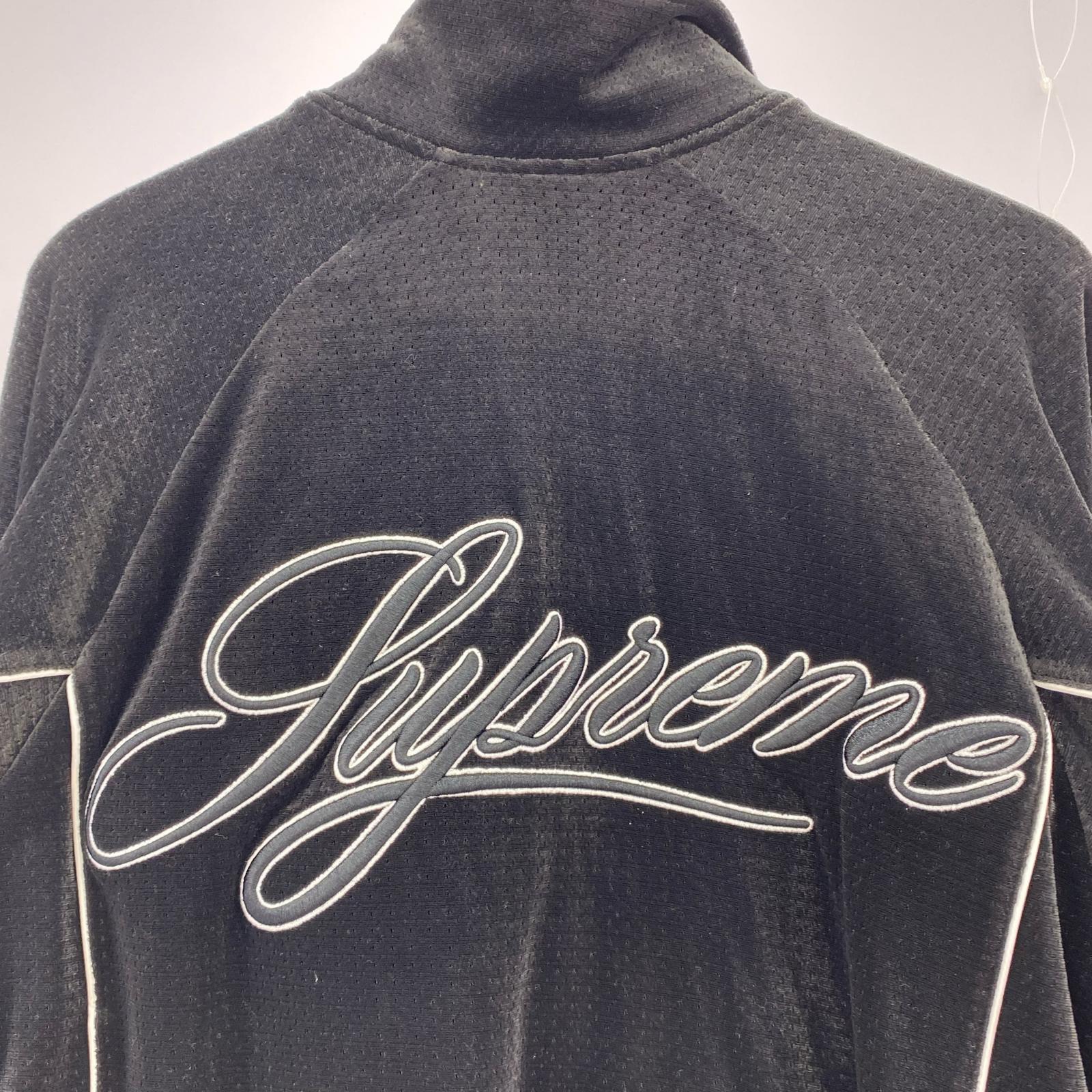 ジャケット VELOUR MESH JACKET BLACK SIZE:S S ブラック