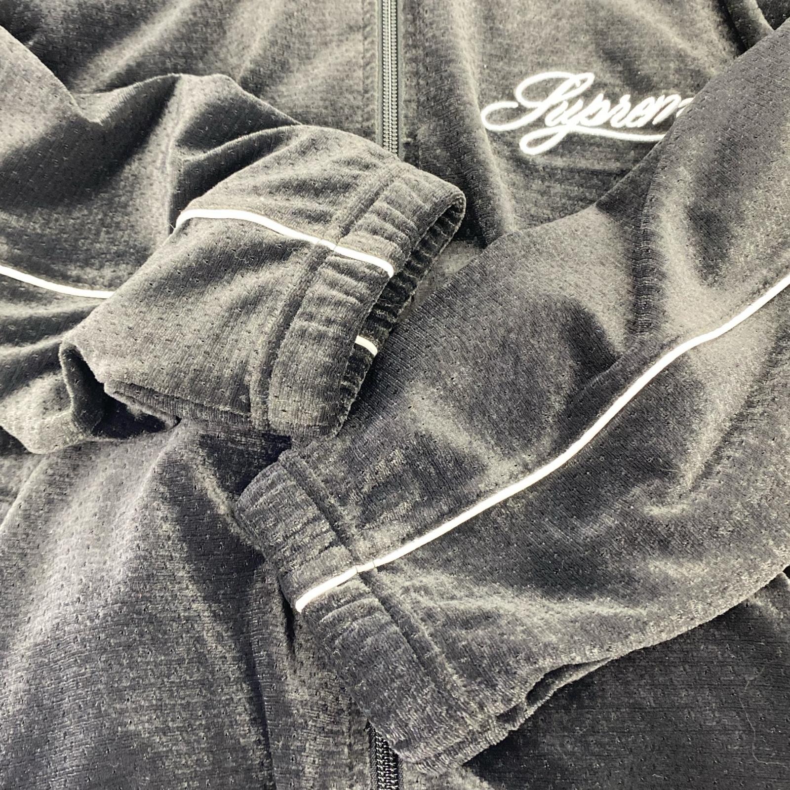 ジャケット VELOUR MESH JACKET BLACK SIZE:S S ブラック