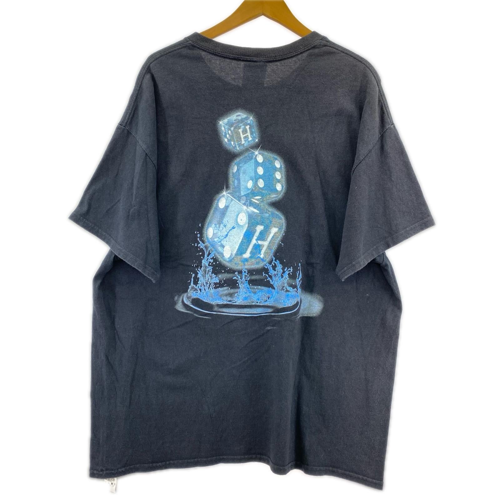 半袖Tシャツ HUF 20周年記念 ダイスTee 黒 (L) L ブラック