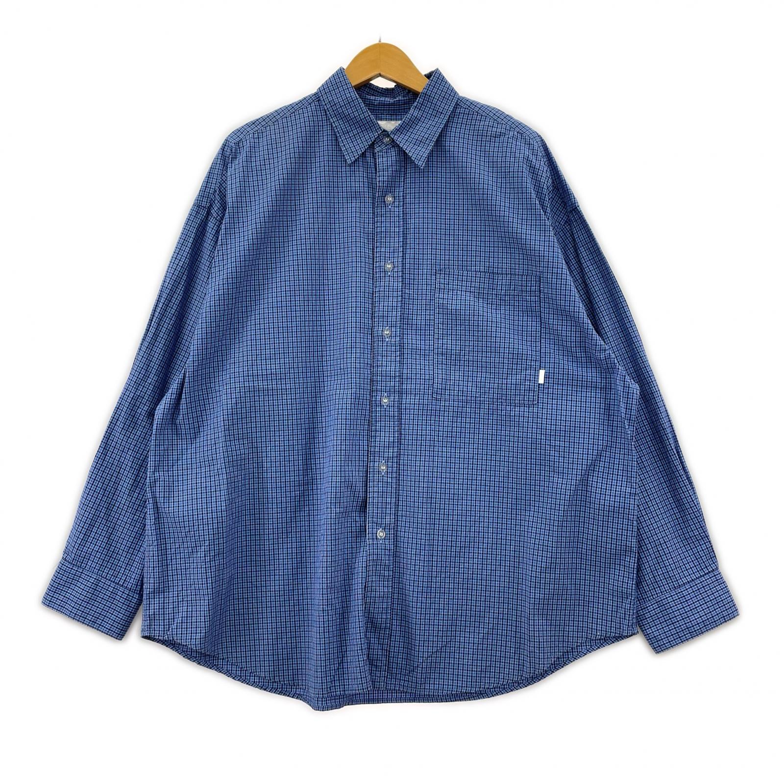 長袖シャツ ROTOL Wide Shirt R11EM15C 青 (2) 2