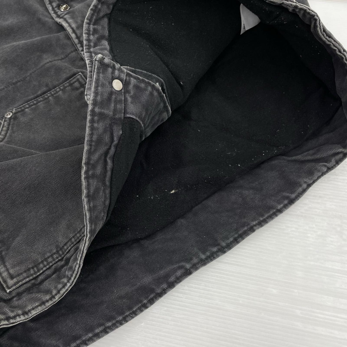 ジャケット Carhartt Chapman Vest 黒 フェードブラック (XL) ブラック
