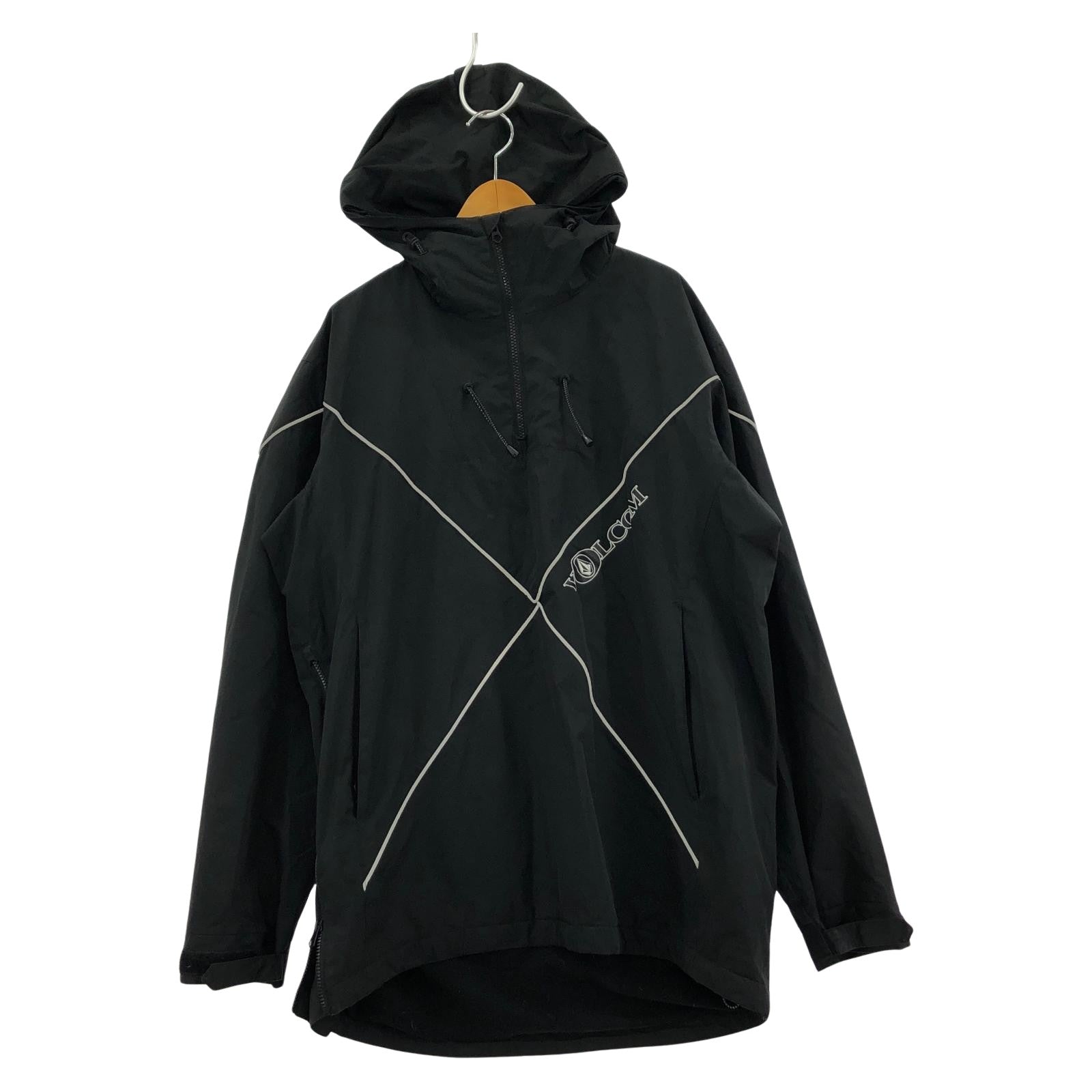 パーカー ナイロンパーカー 黒 (XL) ブラック