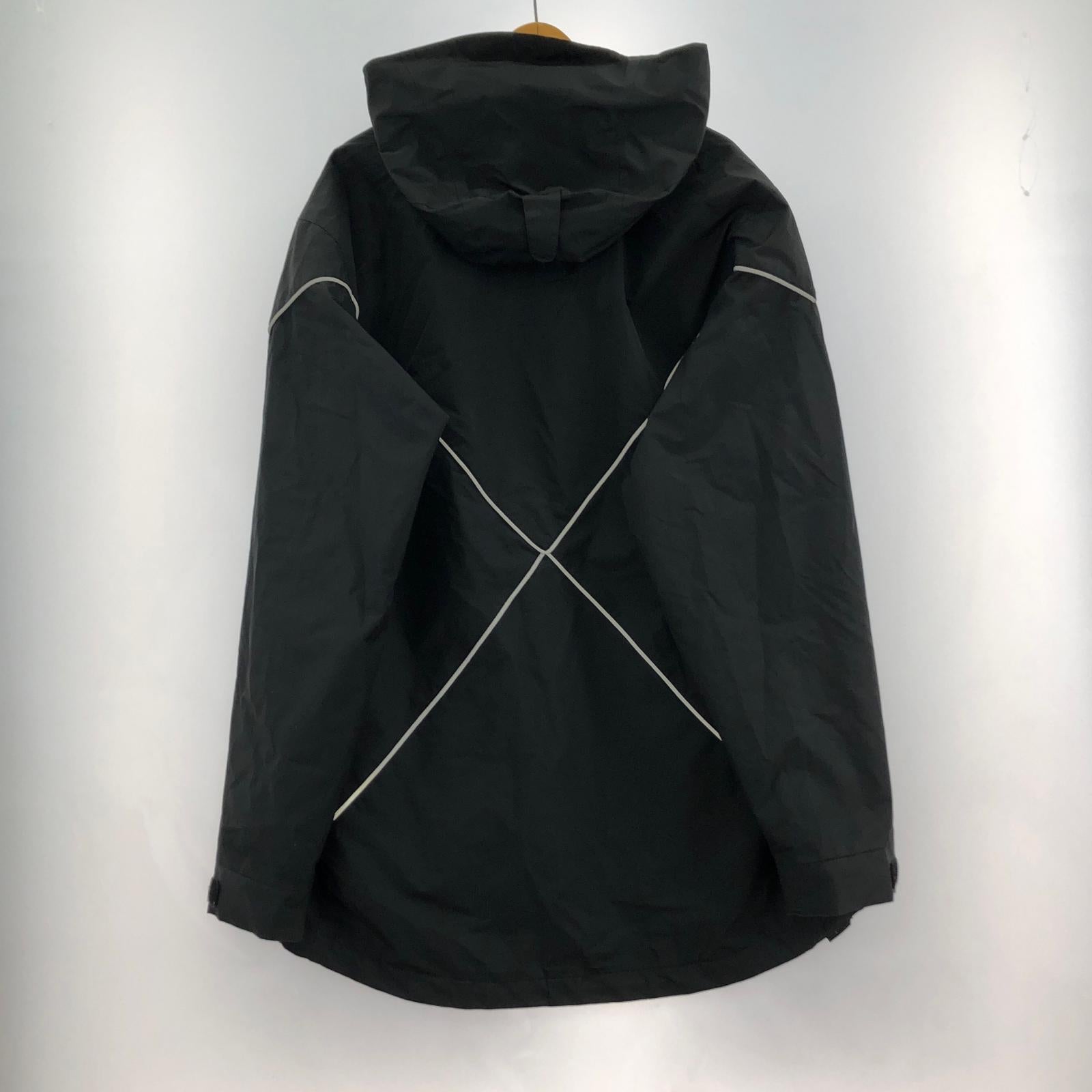 パーカー ナイロンパーカー 黒 (XL) ブラック