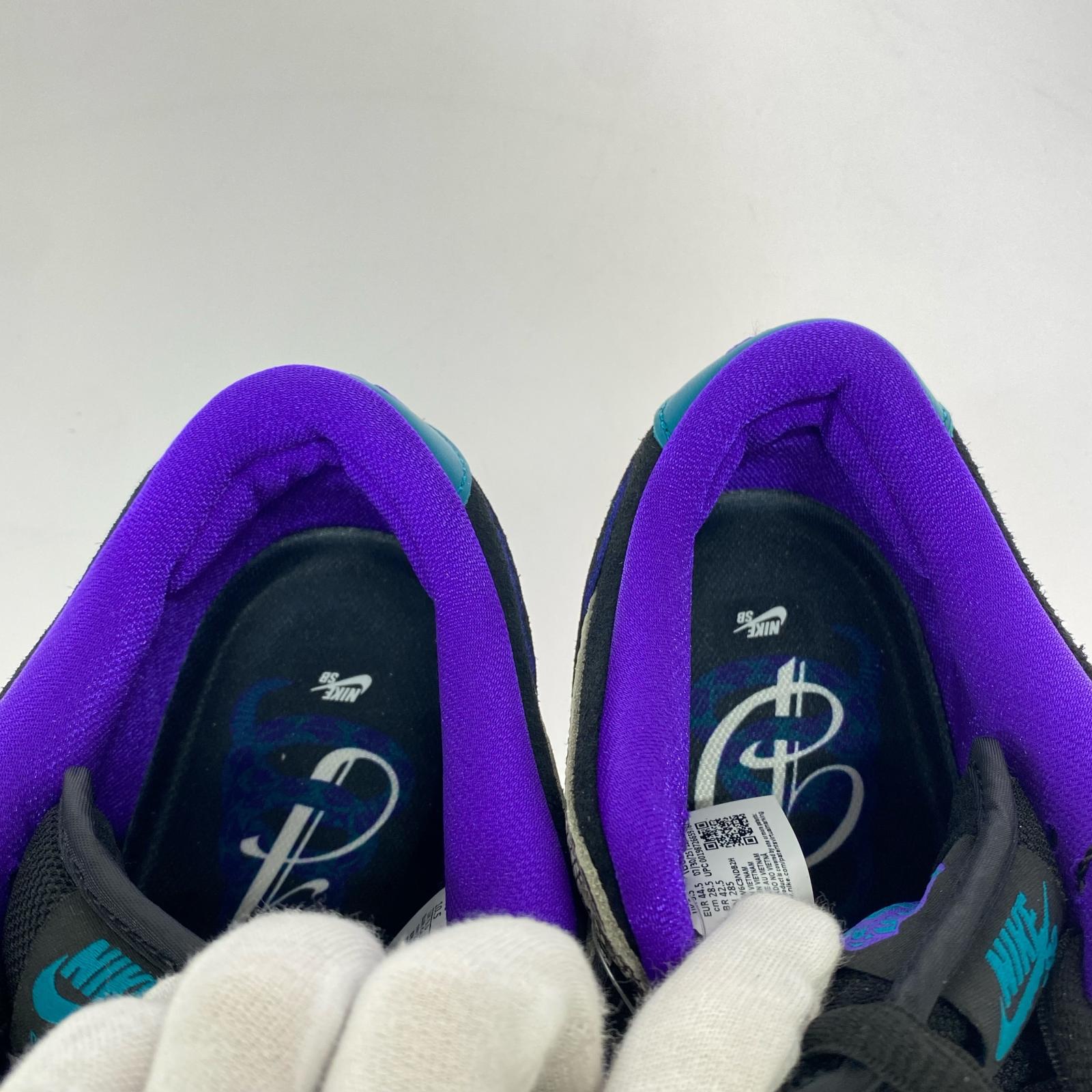 スニーカー DUNK LOW x Dashawn Jordan 28.5cm (US10 1/2 UK10 EU47) ブラック