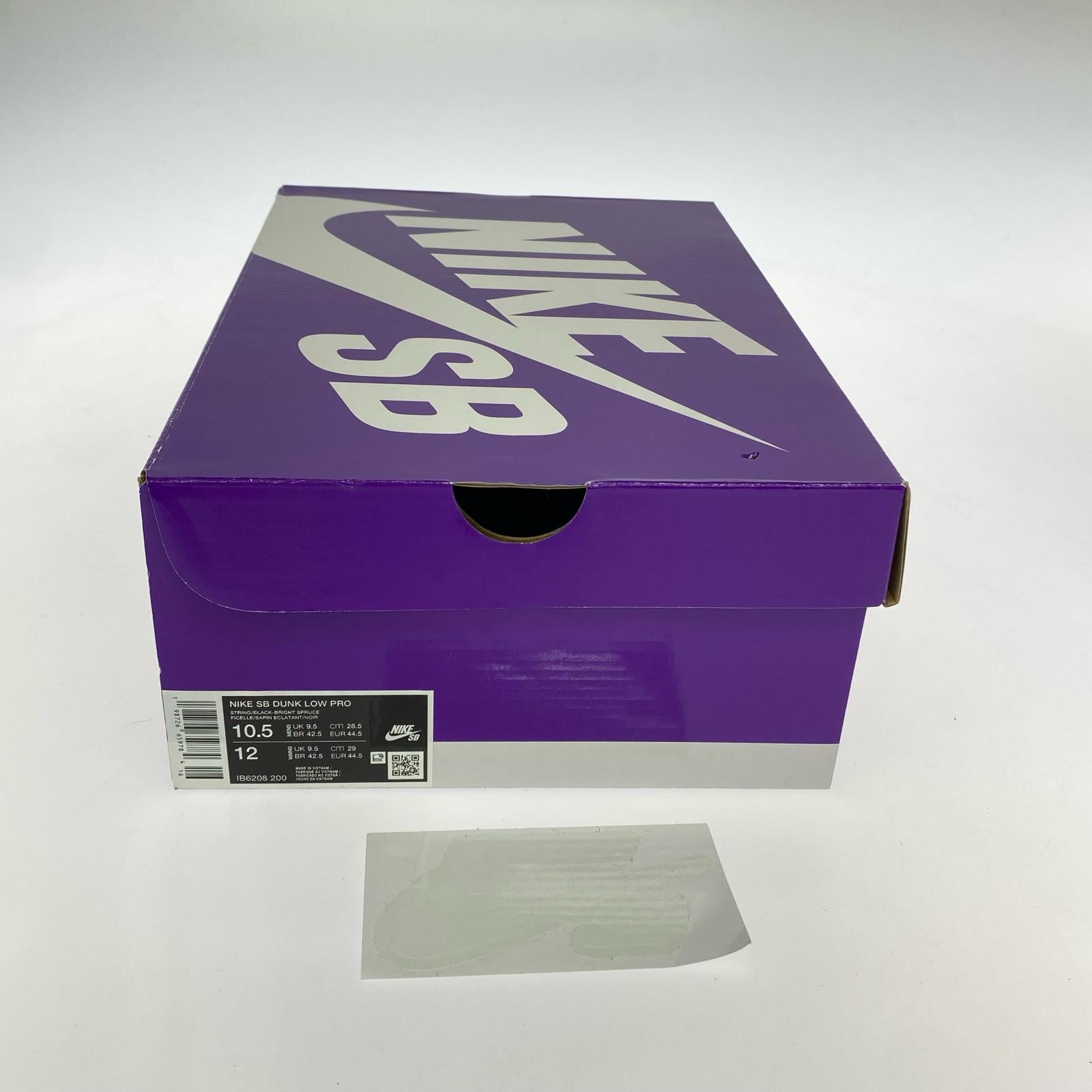 スニーカー DUNK LOW x Dashawn Jordan 28.5cm (US10 1/2 UK10 EU47) ブラック