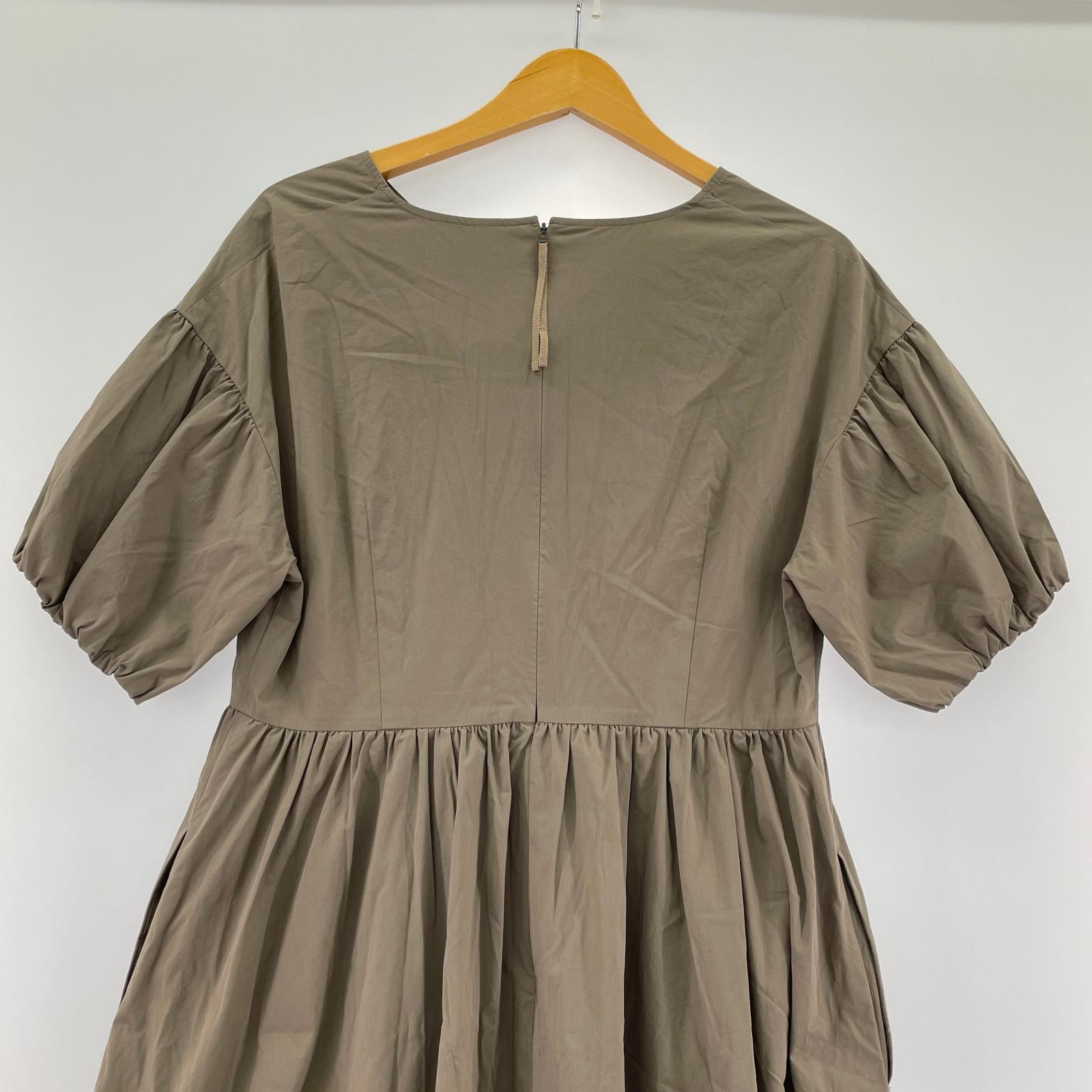 ワンピース Rose Tiara × M-STYLELUXE リボン ワンピース 38 38 ブラウン