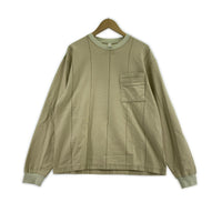 長袖Tシャツ NOROLL/UNEVENNESS L/S TEE ベージュ