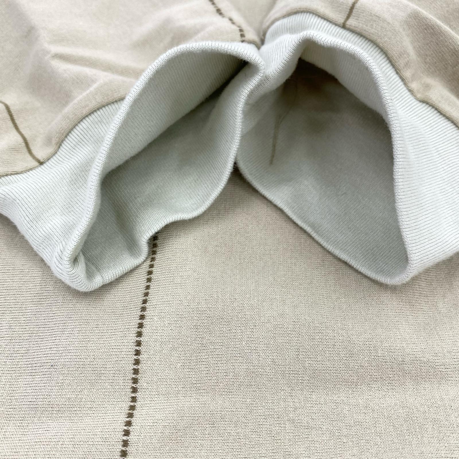 長袖Tシャツ NOROLL/UNEVENNESS L/S TEE ベージュ