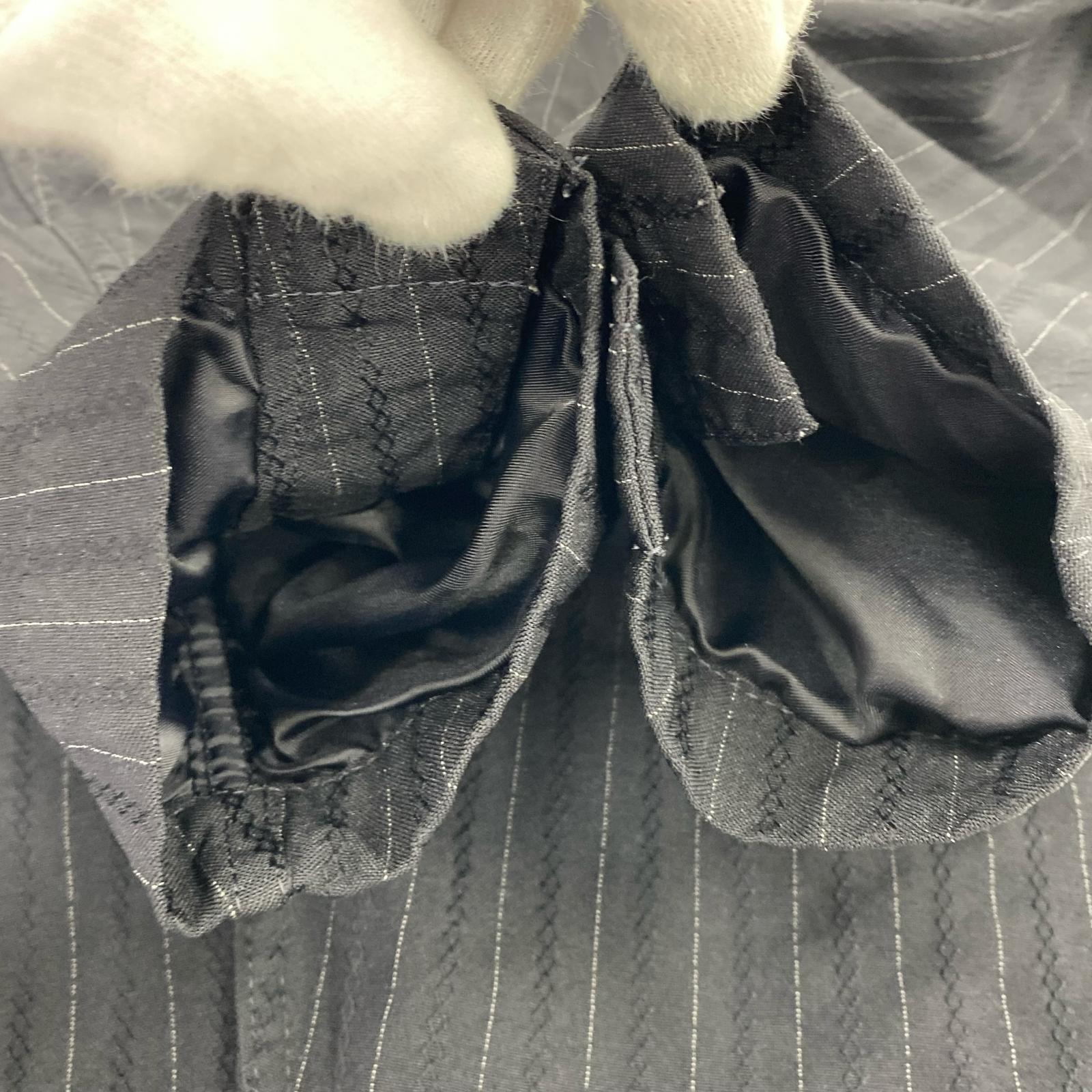セットアップ ストライプ 紺 (M/M) M ネイビー