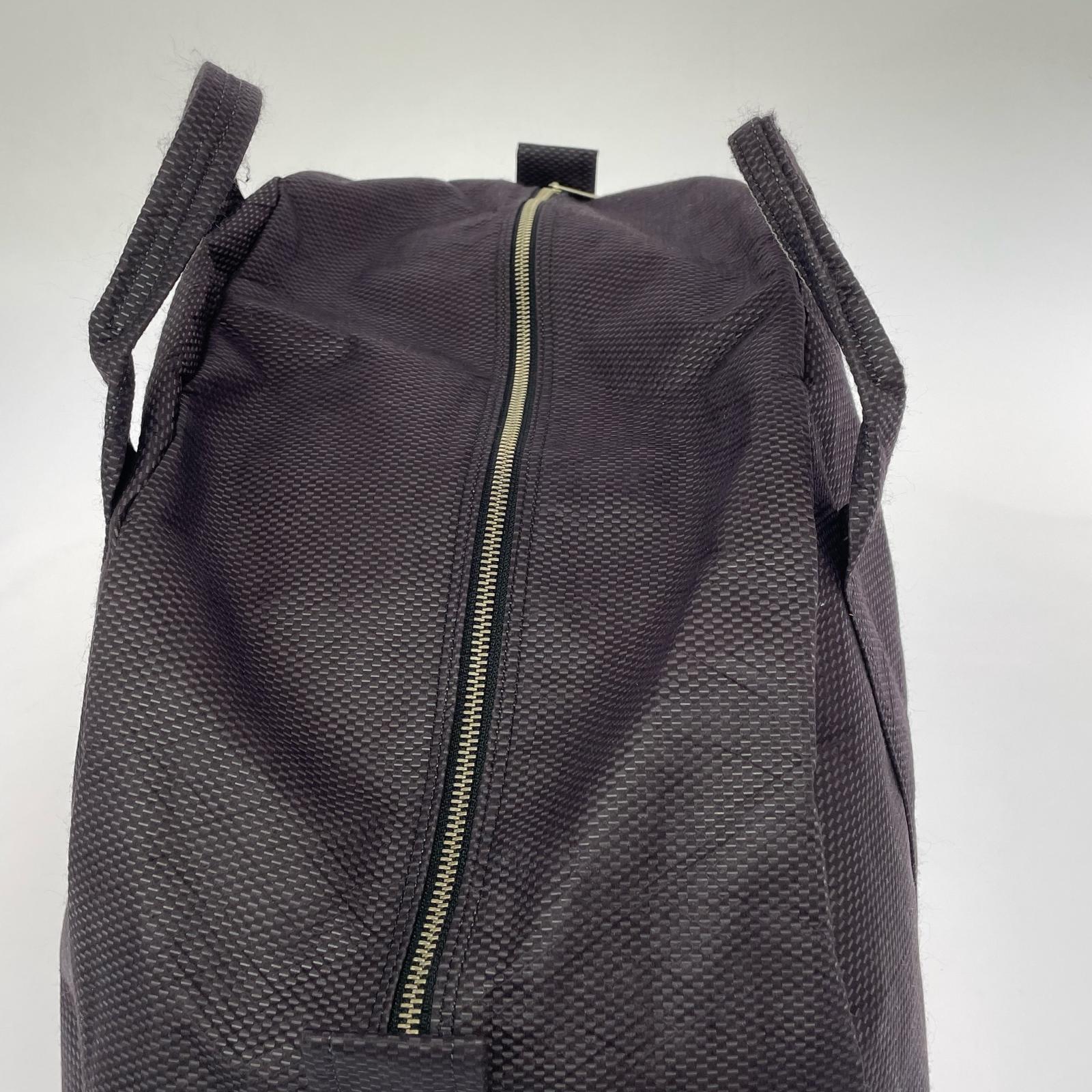 その他バッグ COMME des GARCONS ロゴプリント ボストンバッグ 黒 ブラック