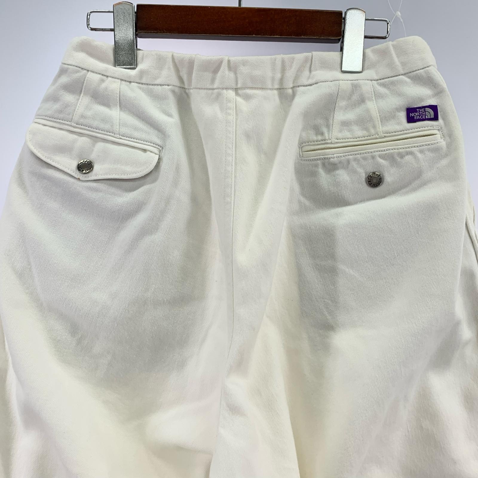 デニムパンツ Denim Wide Tapered Pants NT5311N 白 (32) 32 ホワイト